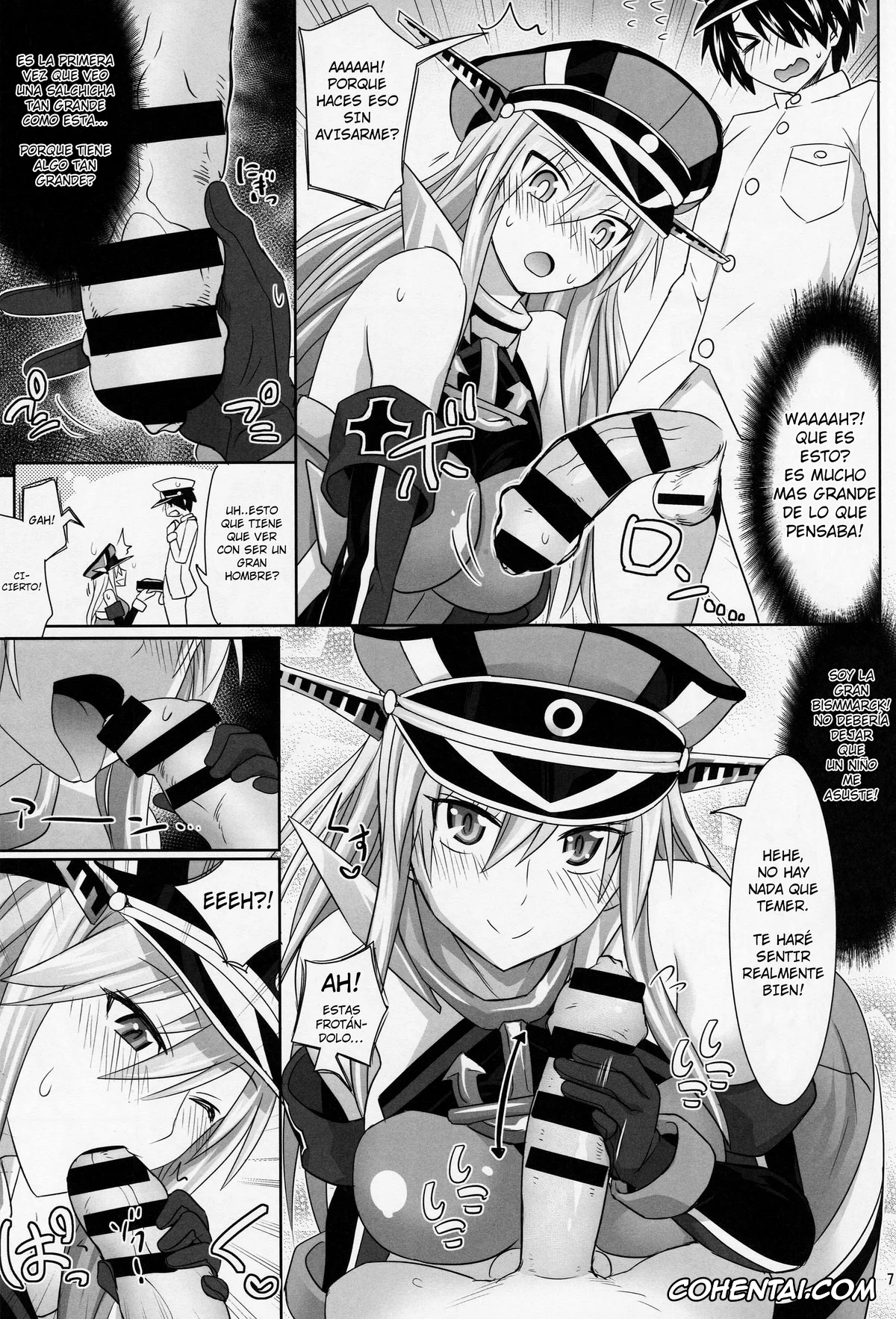 Kantai Collection -KanColle- porno, Bismarck porno, Bismarck wa Shounen Teitoku kara Seifuku Shouri o Mezasu sou desu (Kantai Collection -KanColle-), pagina 5