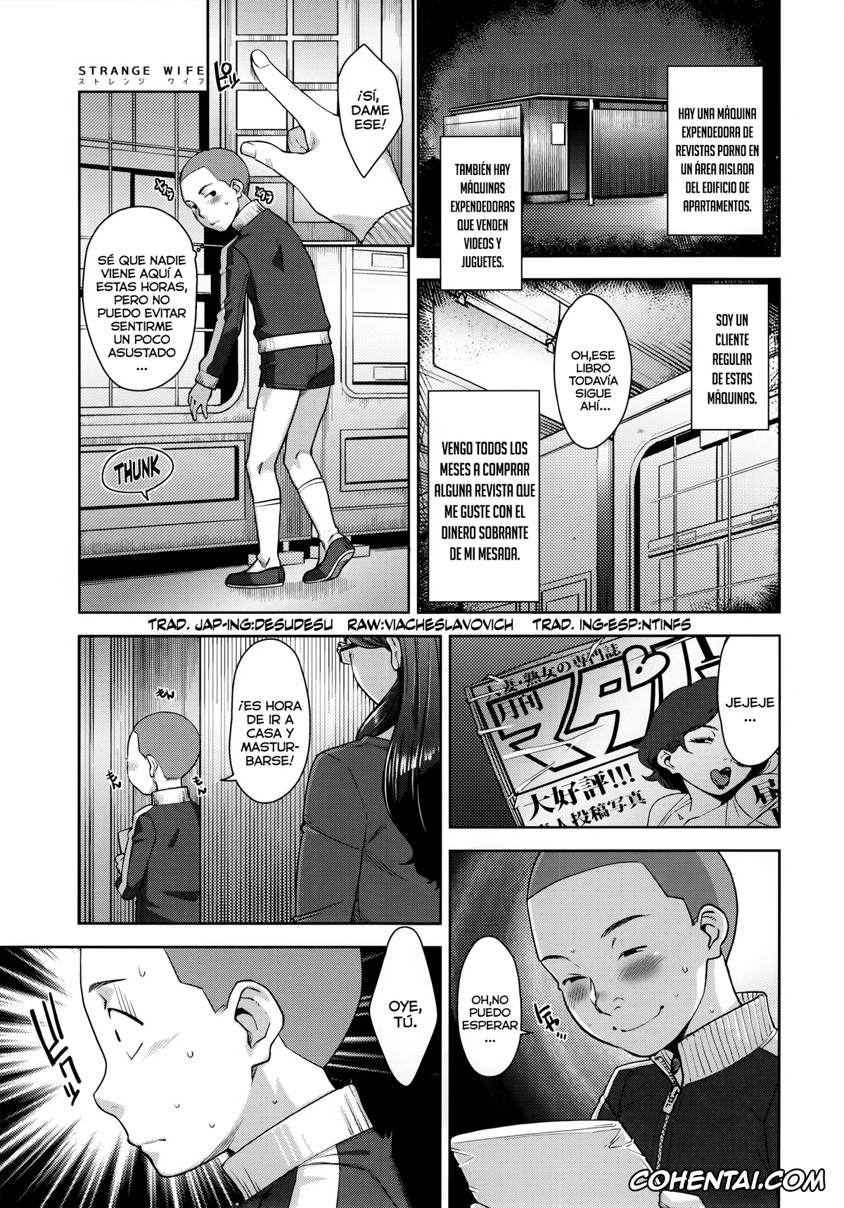 Original xxx, STRANGE WIFE, pagina 4