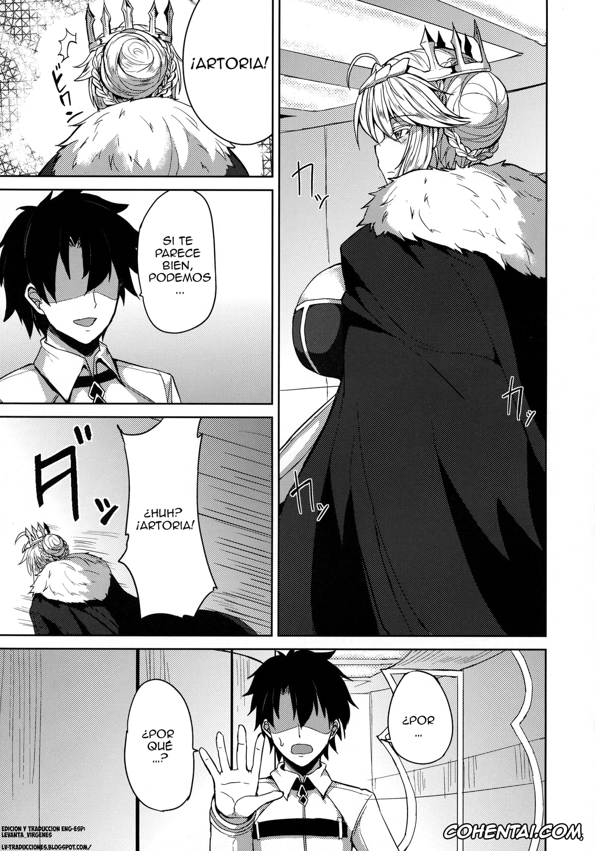 Fate/Grand Order xxx, Artoria Pendragon xxx, Chichiue to Ichaicha Shitai! (Fate/Grand Order), pagina 4