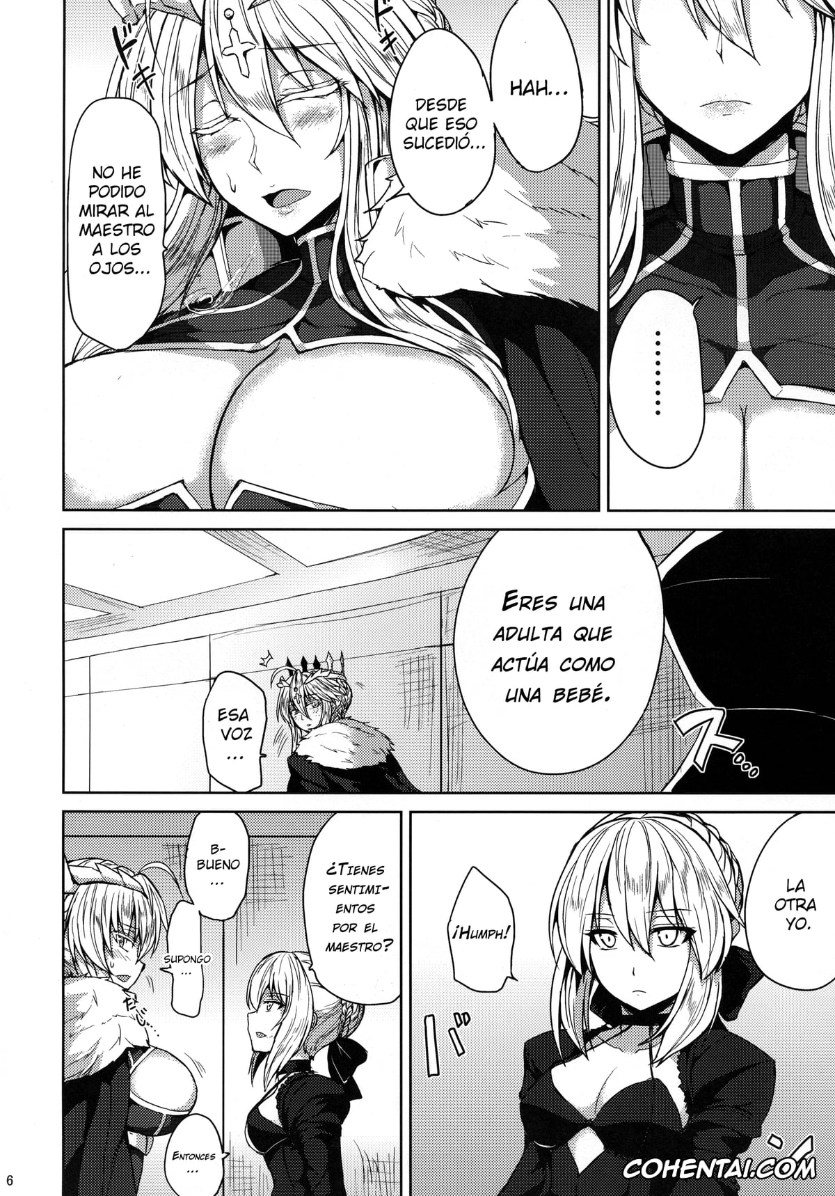 Fate/Grand Order porno, Artoria Pendragon porno, Chichiue to Ichaicha Shitai! (Fate/Grand Order), pagina 5