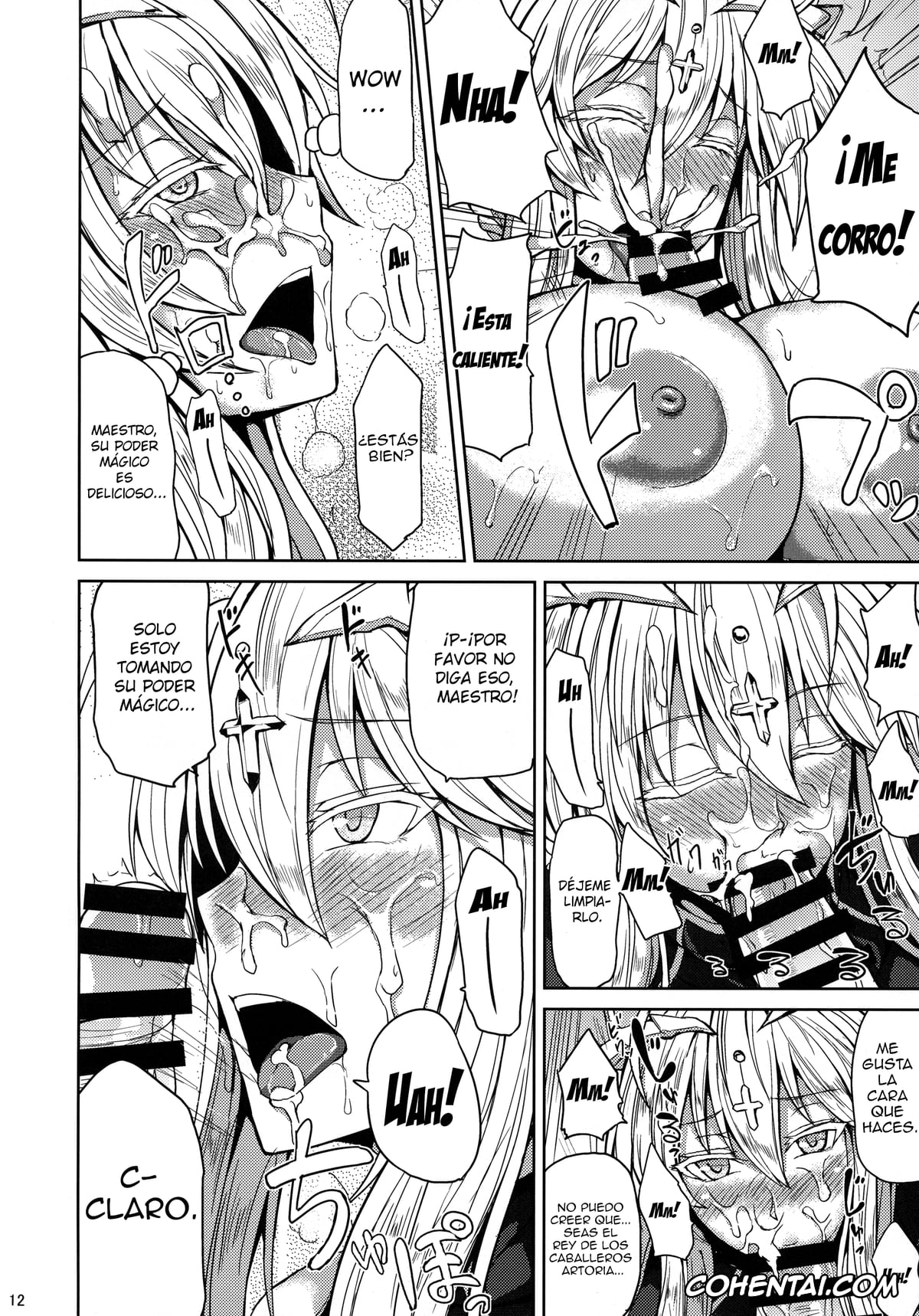 Fate/Grand Order porno, Artoria Pendragon porno, Chichiue to Ichaicha Shitai! (Fate/Grand Order), pagina 11