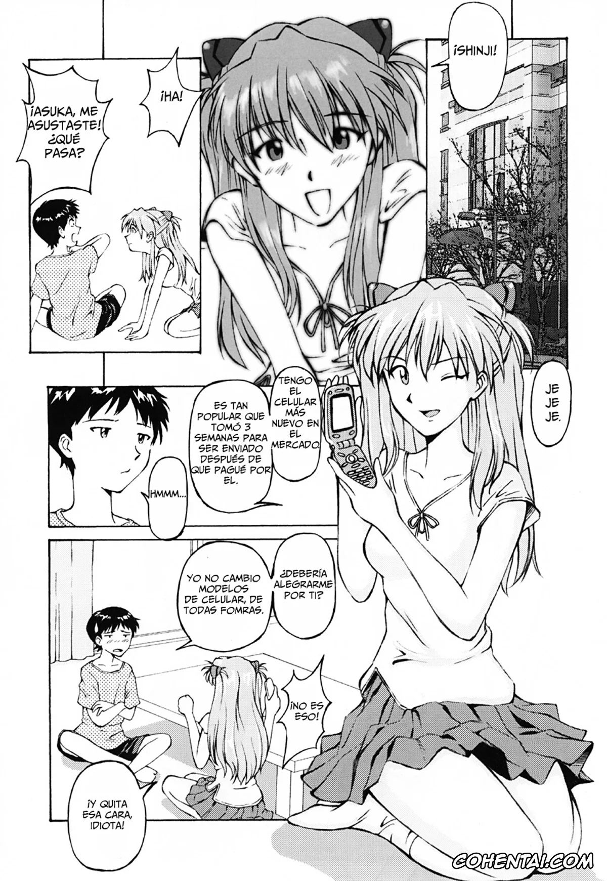 Neon Genesis Evangelion xxx, Asuka Langley Soryu xxx, Shinji Ikari xxx, LOVE CASK (Neon Genesis Evangelion), pagina 4