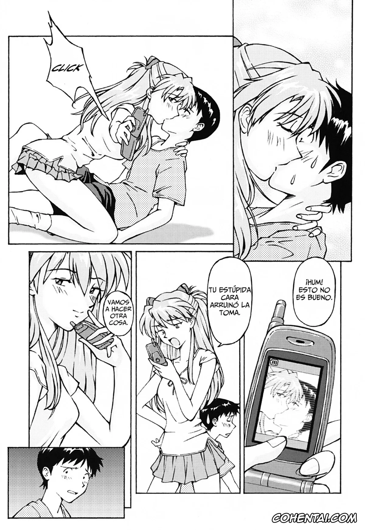 Neon Genesis Evangelion hentai, Asuka Langley Soryu hentai, Shinji Ikari hentai, LOVE CASK (Neon Genesis Evangelion), pagina 6