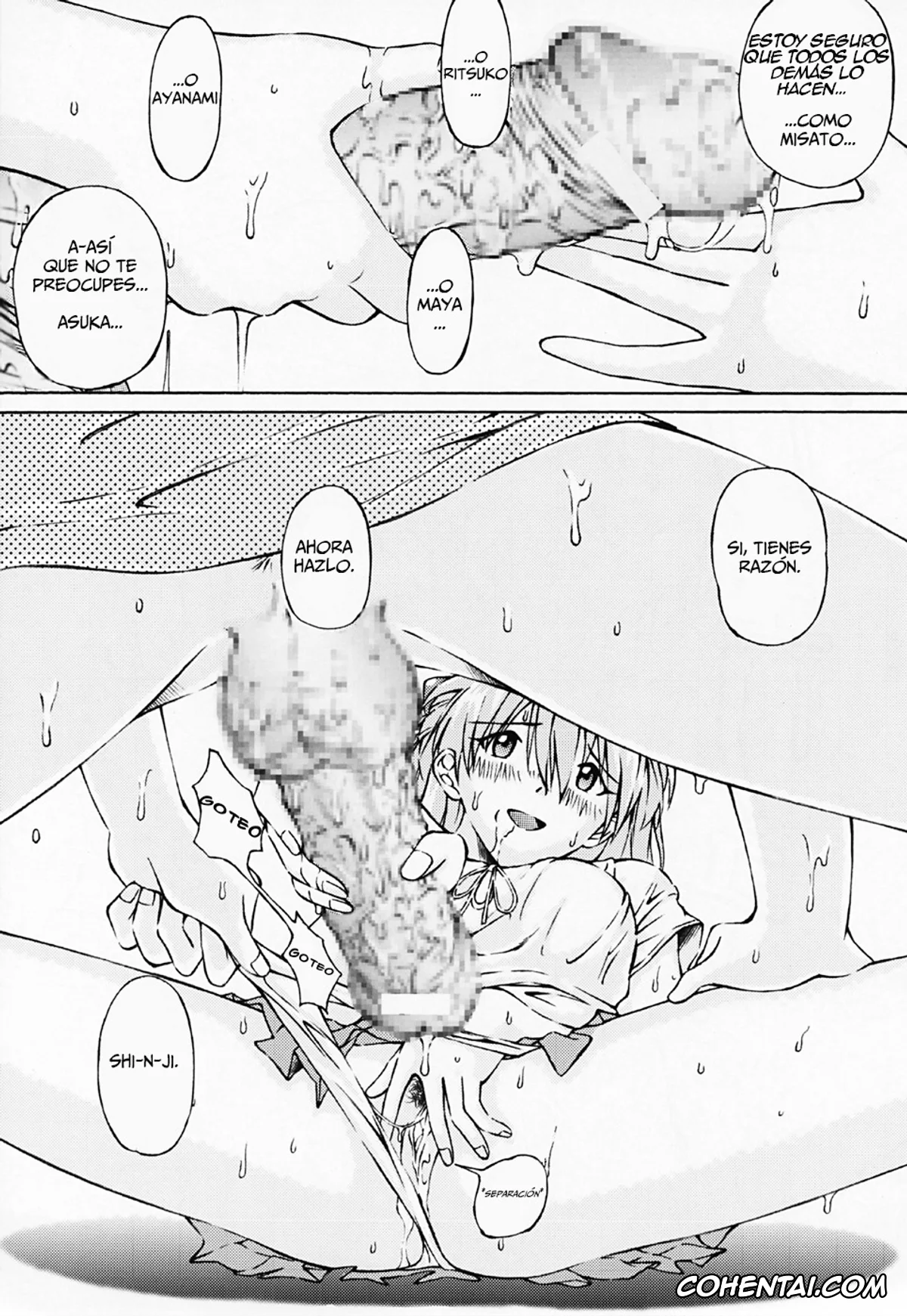 Neon Genesis Evangelion porno, Asuka Langley Soryu porno, Shinji Ikari porno, LOVE CASK (Neon Genesis Evangelion), pagina 20