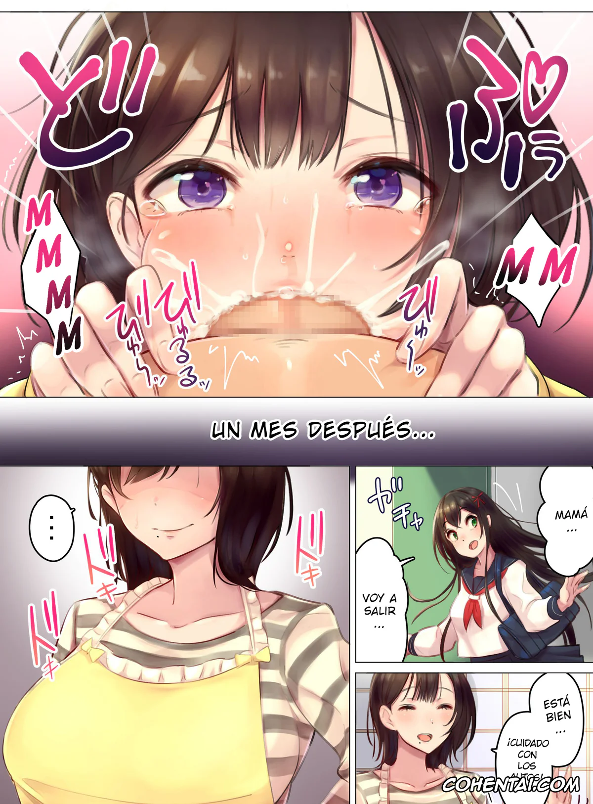 Original porno, Tainou Yachin wa Karada Barai de ~Kichiku Ooya ni Netorareru Bijin Oyako~, pagina 8