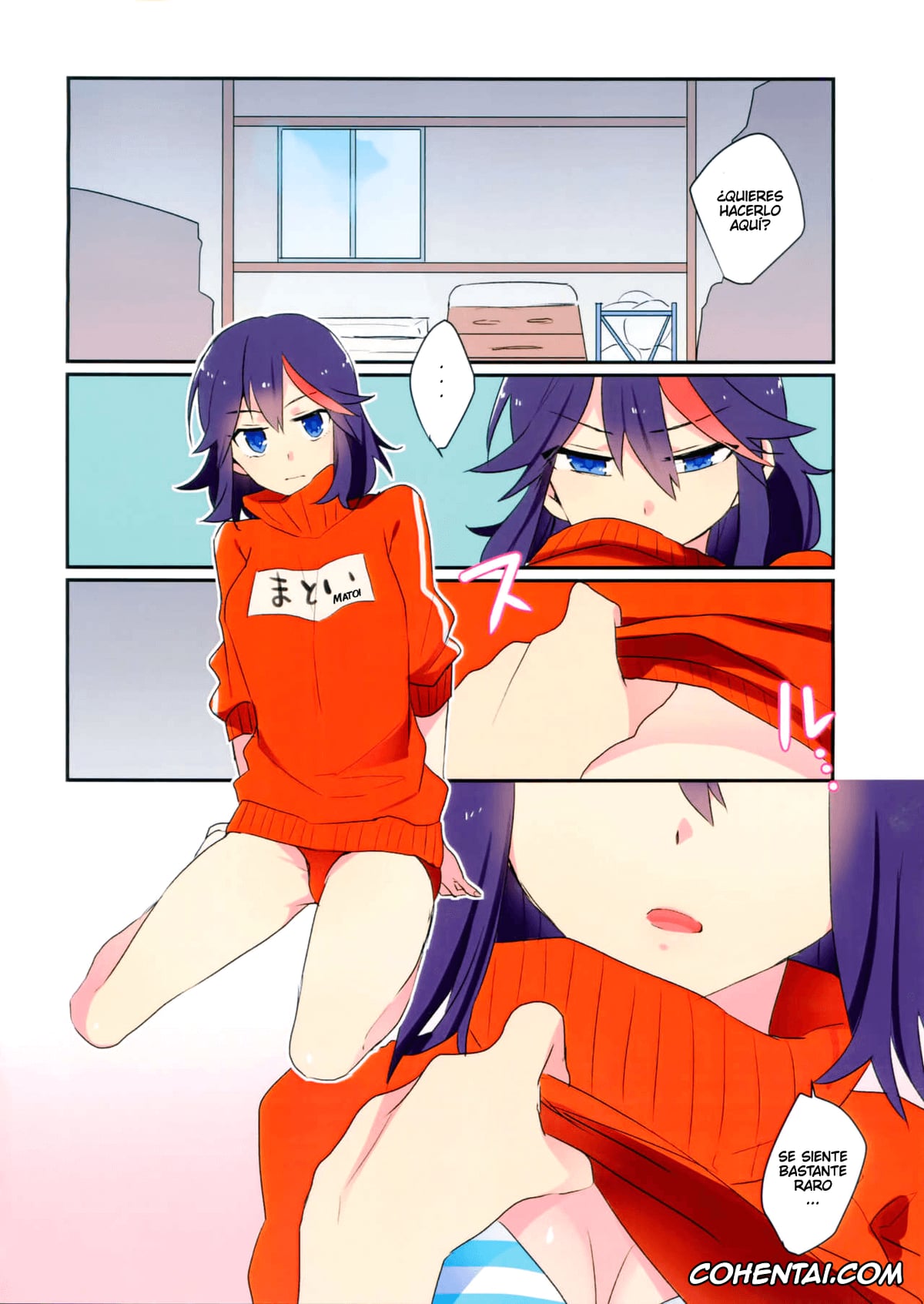 Kill la Kill porno, Ryuuko Matoi porno, Spain porno, Ryuuko-chan to Shitai Koto (Kill la Kill), pagina 2