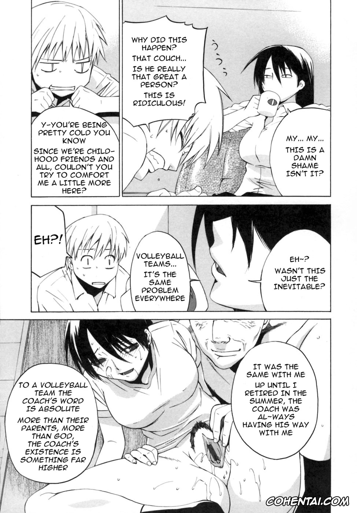 Original hentai, Ganbaru Volley-Bu (Kanojo no Honne.), pagina 3