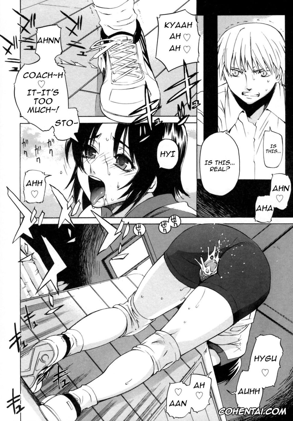 Original porno, Ganbaru Volley-Bu (Kanojo no Honne.), pagina 8