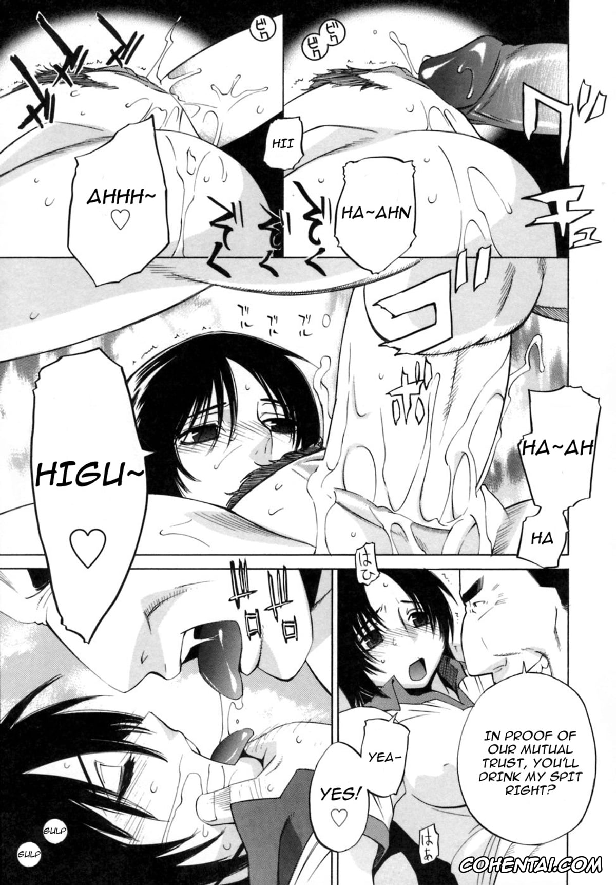 Original hentai, Ganbaru Volley-Bu (Kanojo no Honne.), pagina 15