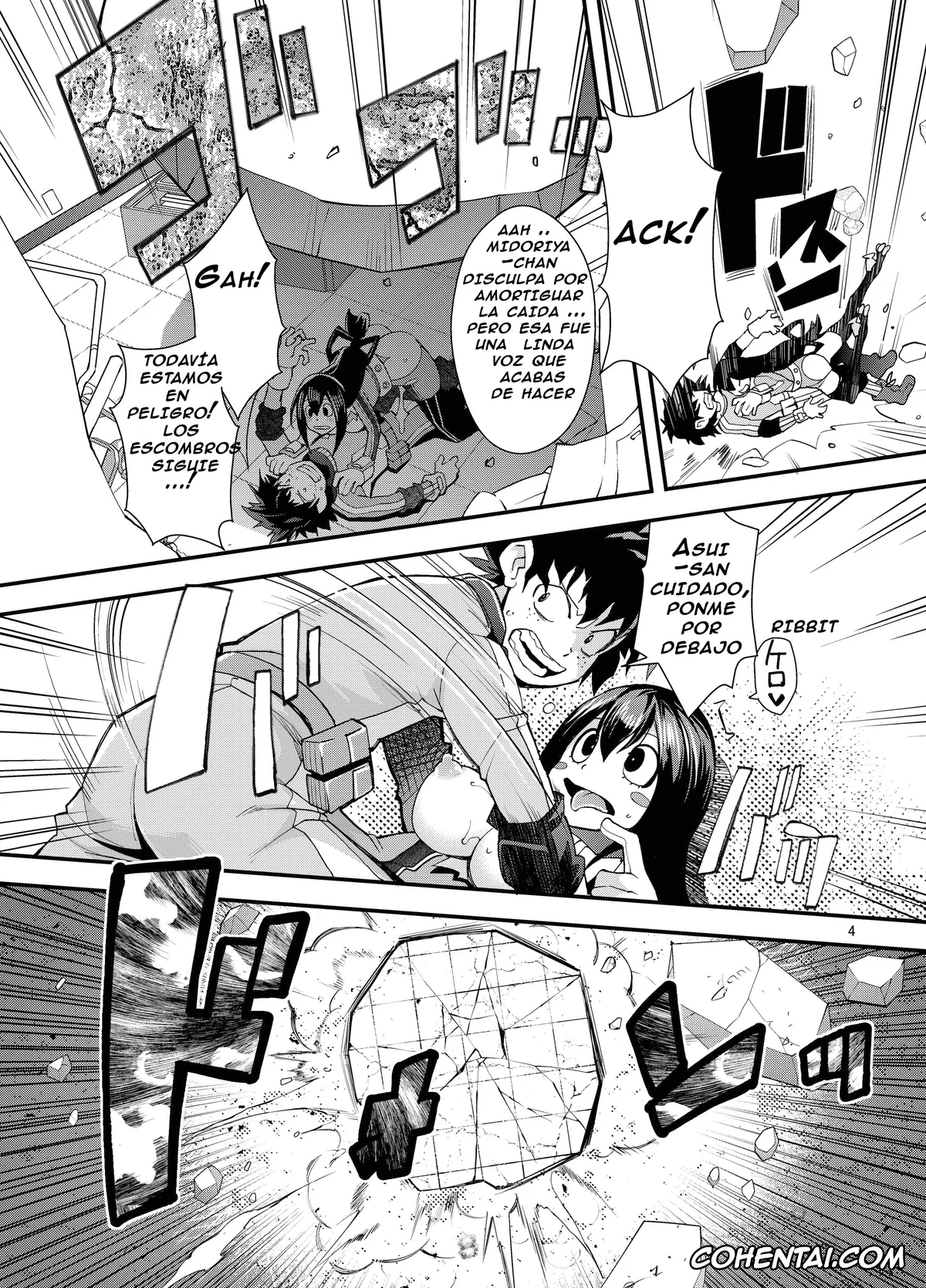 My Hero Academia | Boku No Hero Academia hentai, Izuku Midoriya hentai, Tsuyu Asui hentai, Tsuyu-chan to… Shite (Boku no Hero Academia), pagina 3