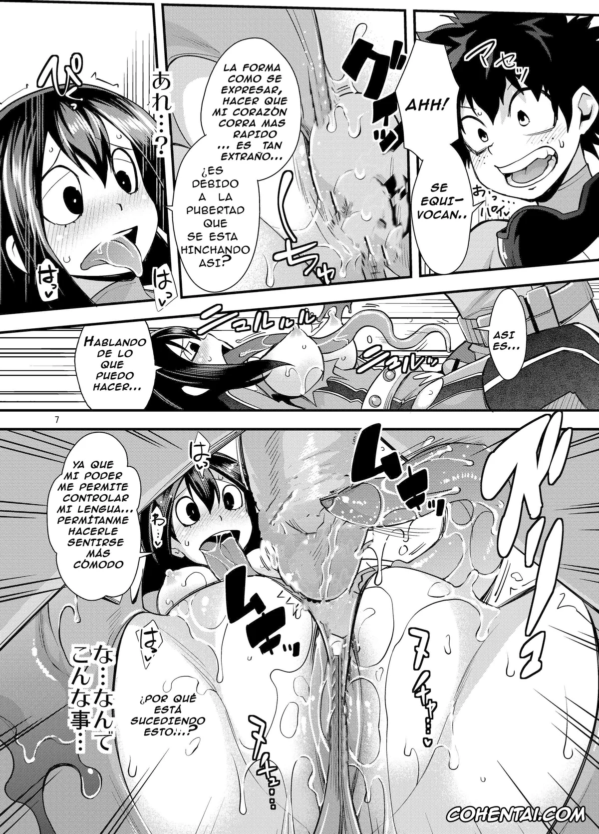 My Hero Academia | Boku No Hero Academia hentai, Izuku Midoriya hentai, Tsuyu Asui hentai, Tsuyu-chan to… Shite (Boku no Hero Academia), pagina 6