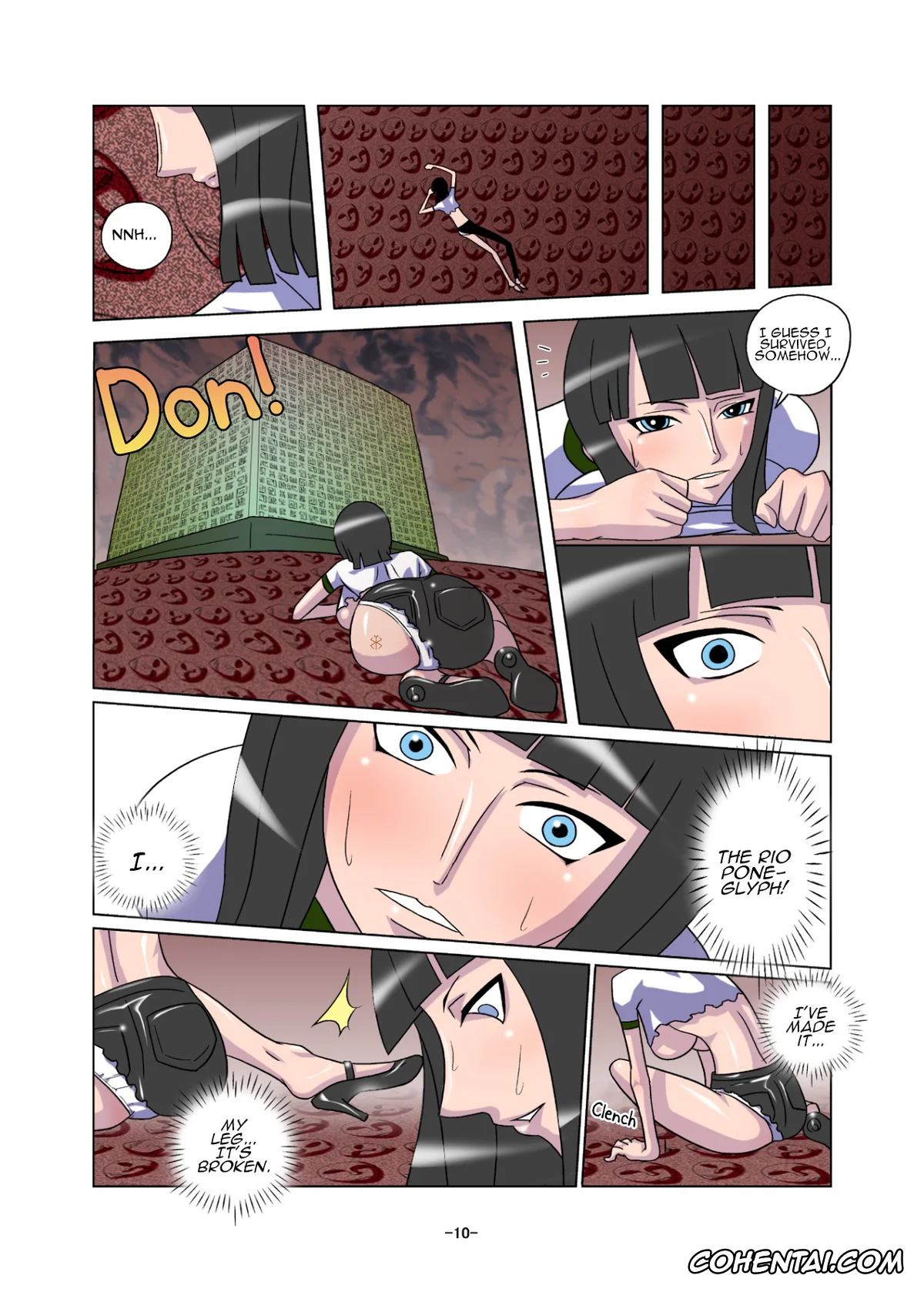 Berserk xxx, One Piece xxx, Monkey D. Luffy xxx, Nami xxx, Nico Robin xxx, Sanji Vinsmoke xxx, Usopp xxx, Vivi Nefertari xxx, Shoku no Utage (One Piece), pagina 10