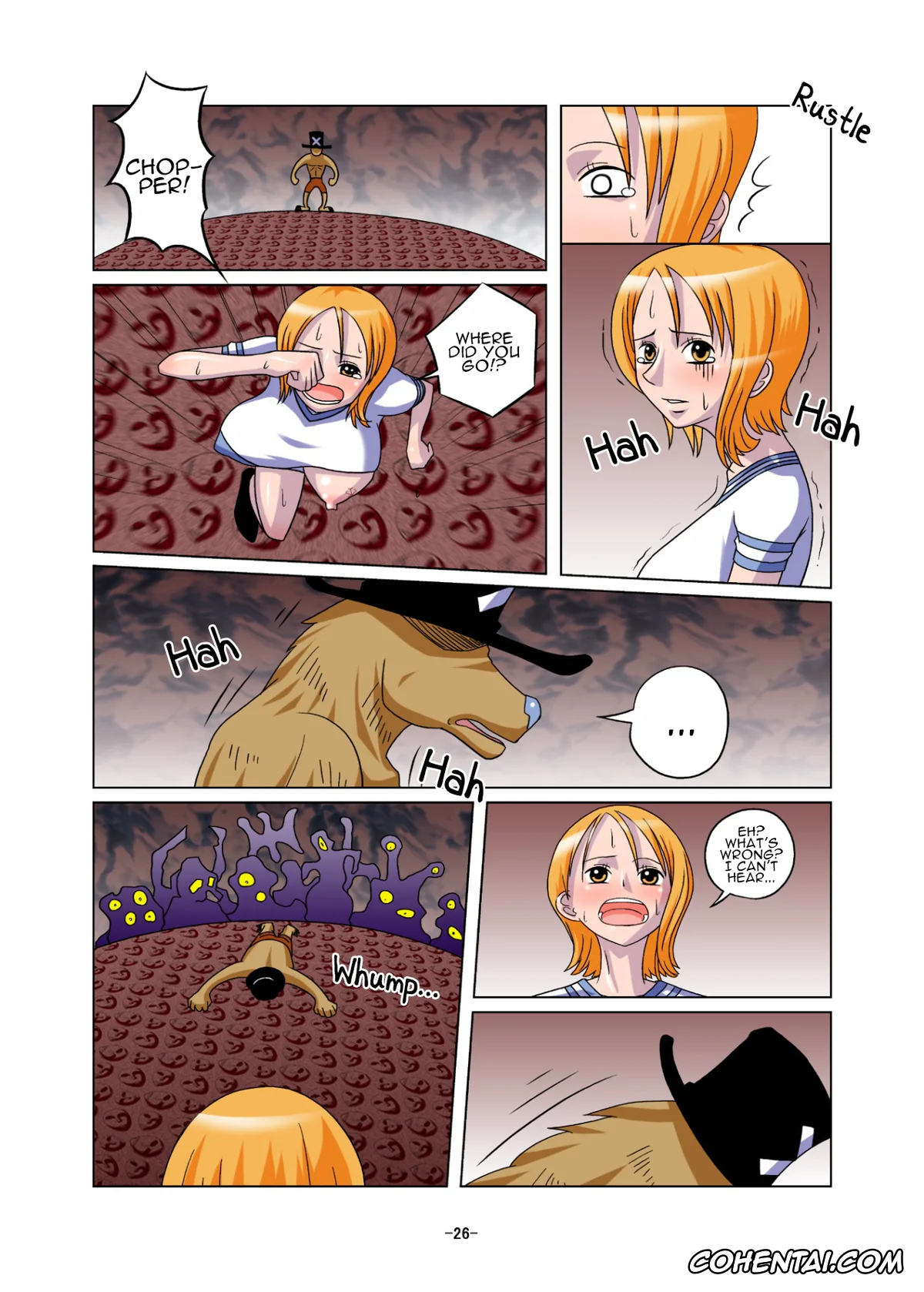 Berserk porno, One Piece porno, Monkey D. Luffy porno, Nami porno, Nico Robin porno, Sanji Vinsmoke porno, Usopp porno, Vivi Nefertari porno, Shoku no Utage (One Piece), pagina 26