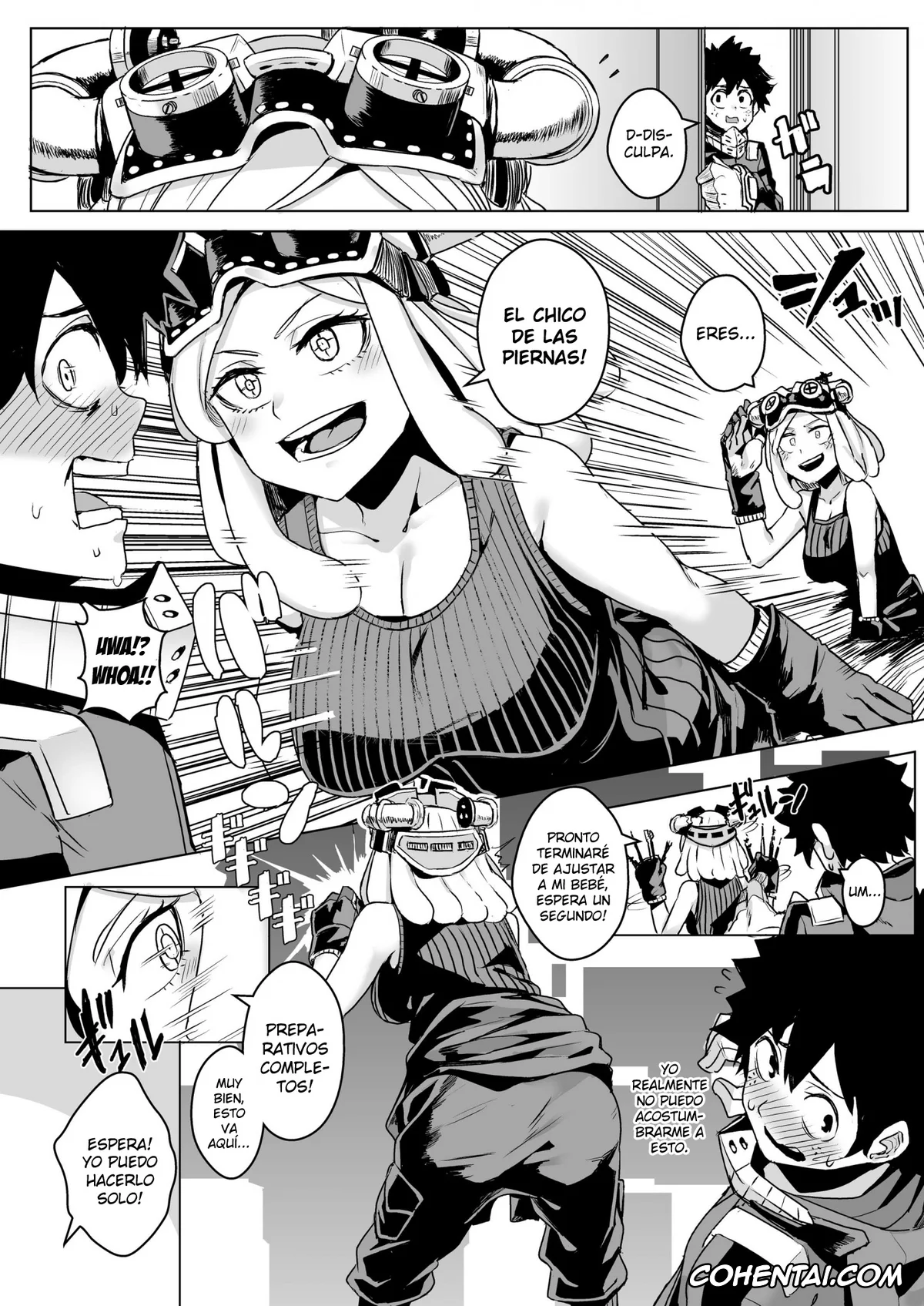 My Hero Academia | Boku No Hero Academia hentai, Izuku Midoriya hentai, Mei Hatsume hentai, It’s my baby (Boku no Hero Academia), pagina 3