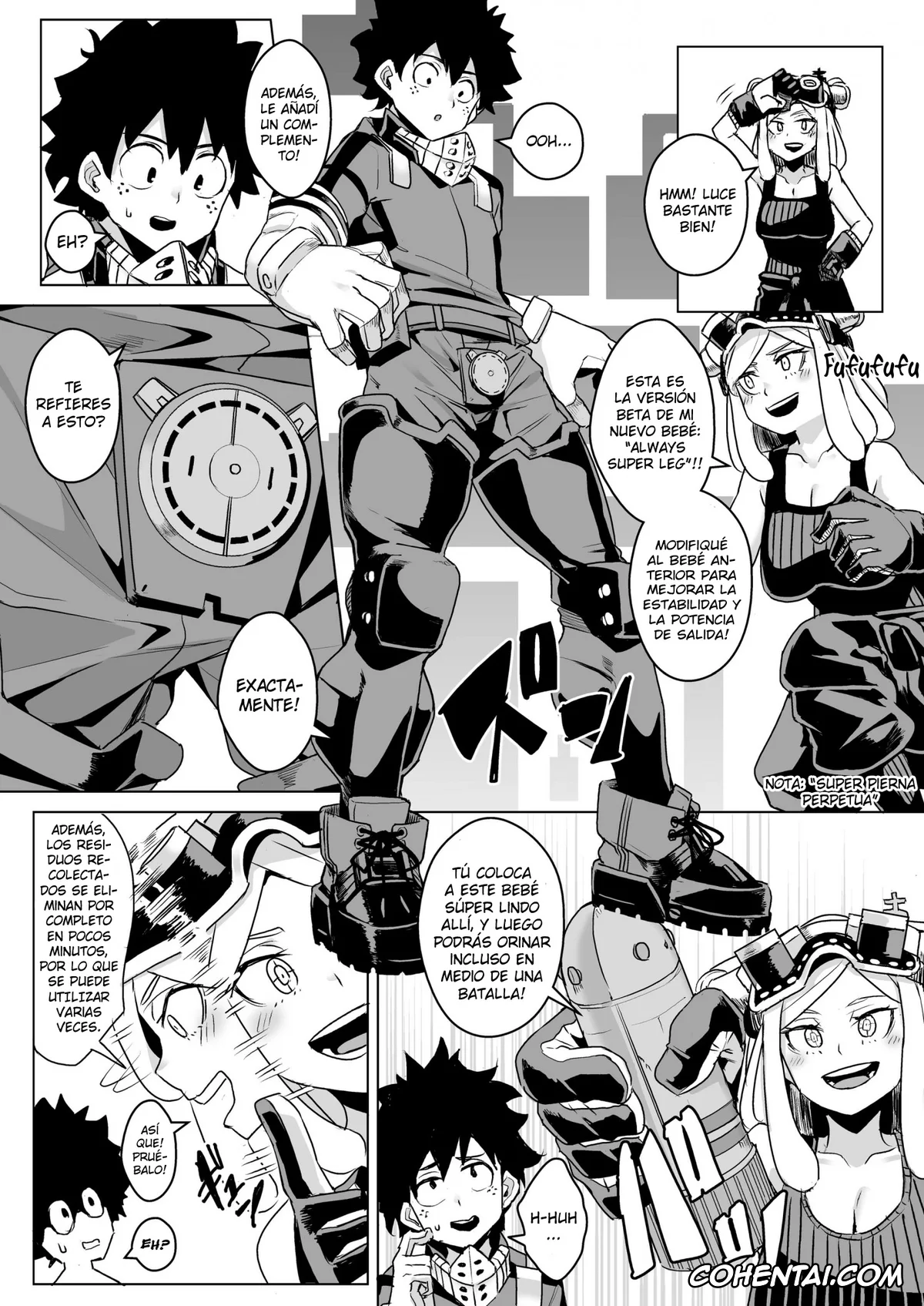 My Hero Academia | Boku No Hero Academia xxx, Izuku Midoriya xxx, Mei Hatsume xxx, It’s my baby (Boku no Hero Academia), pagina 4