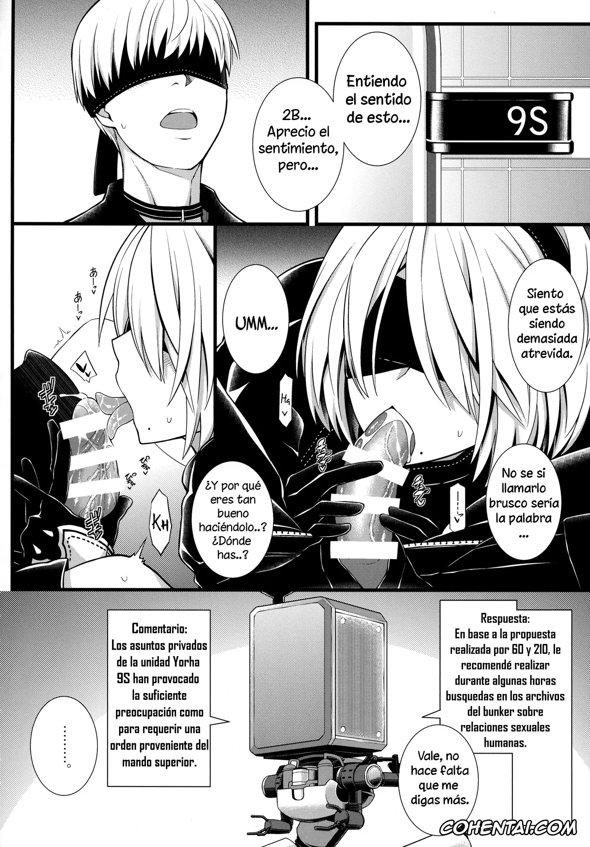 NieR:Automata porno, Nier Automata porno, 2B porno, 9S porno, Kimi no Egao ga Boku no Hoshi (NieR:Automata), pagina 5
