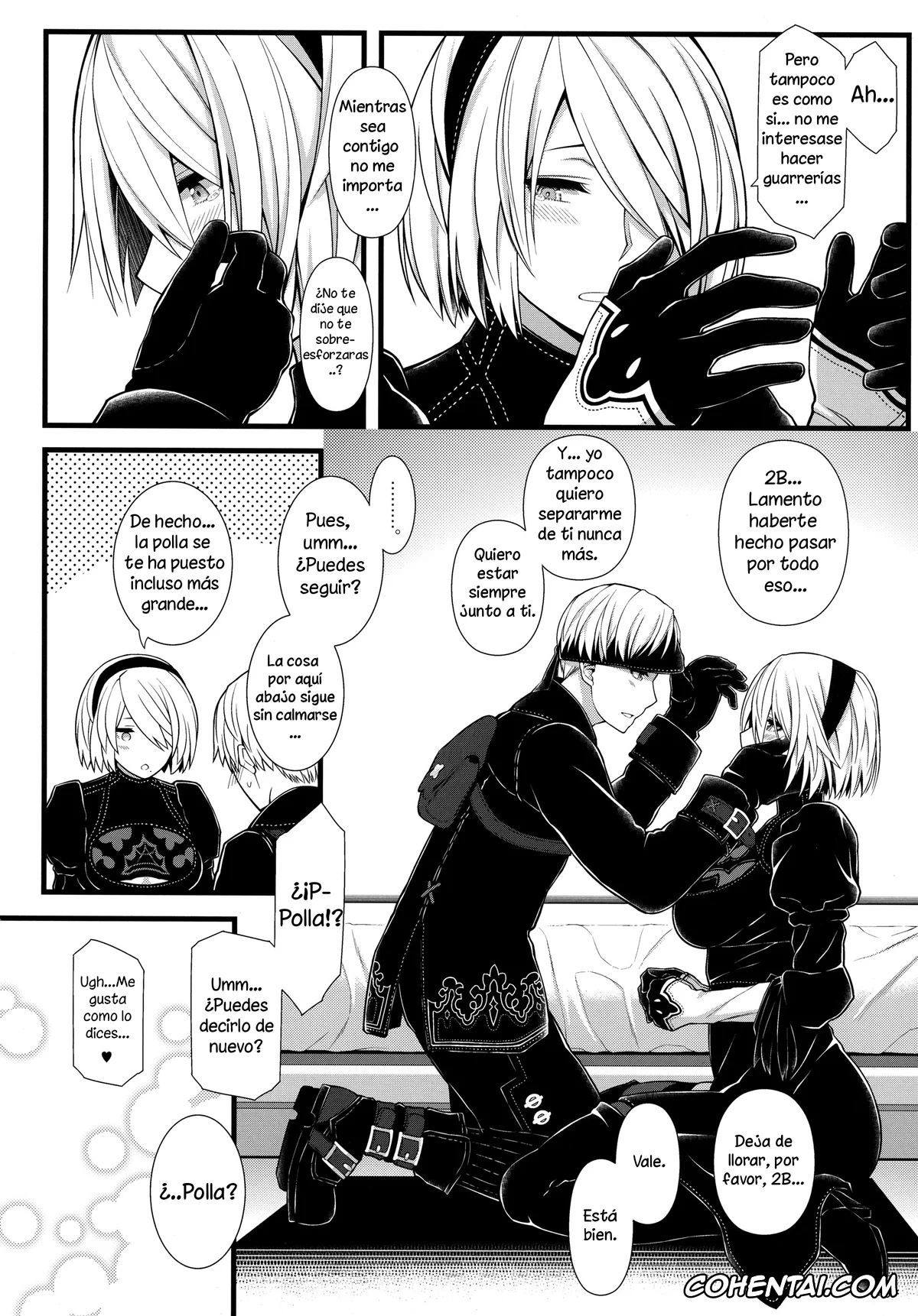 NieR:Automata xxx, Nier Automata xxx, 2B xxx, 9S xxx, Kimi no Egao ga Boku no Hoshi (NieR:Automata), pagina 7