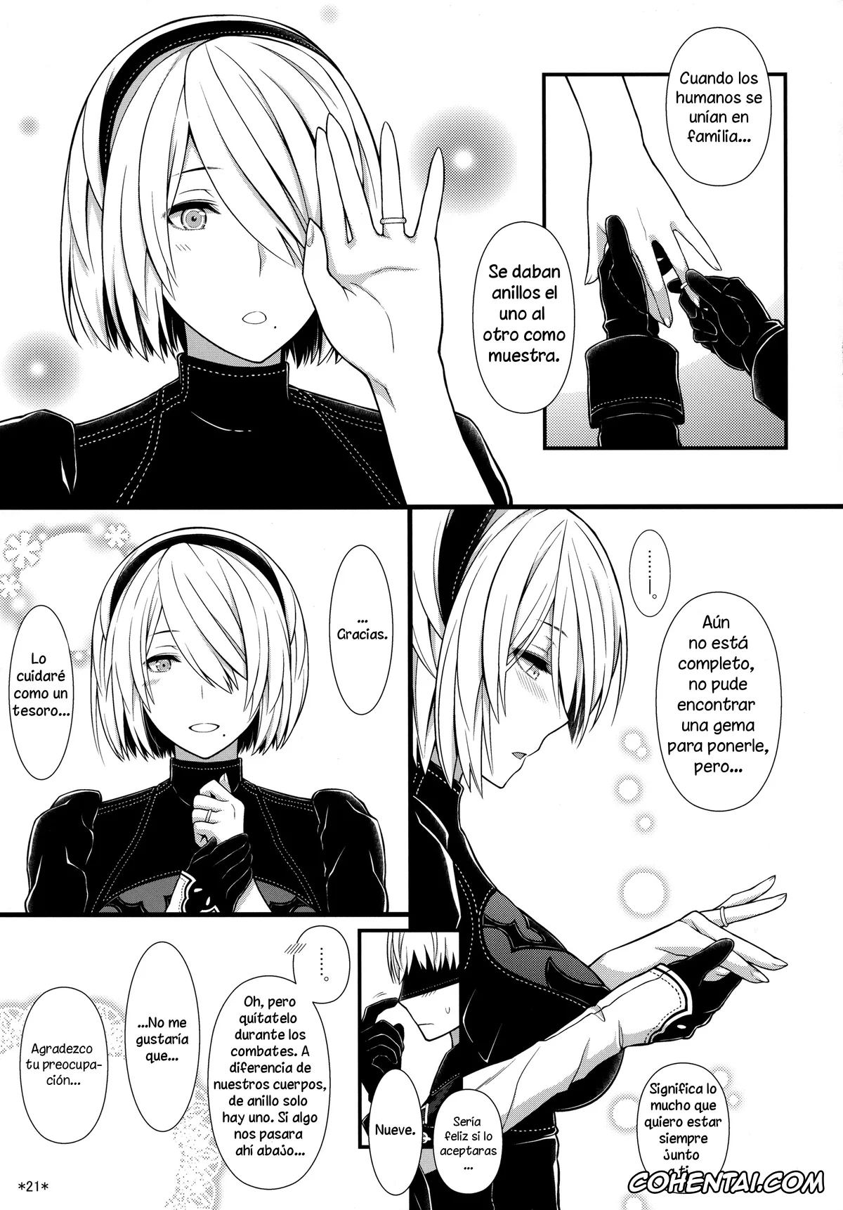 NieR:Automata xxx, Nier Automata xxx, 2B xxx, 9S xxx, Kimi no Egao ga Boku no Hoshi (NieR:Automata), pagina 22