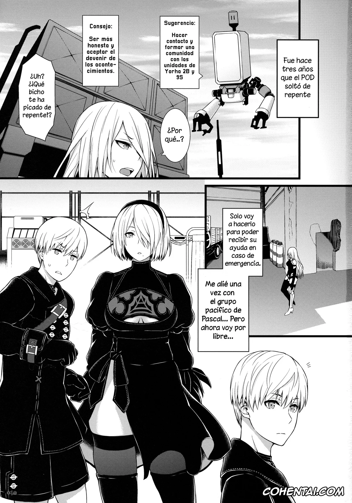 NieR:Automata porno, Nier Automata porno, 9S porno, A2 porno, Kimi no Egao ga Boku no Hoshi 2 (NieR:Automata), pagina 2