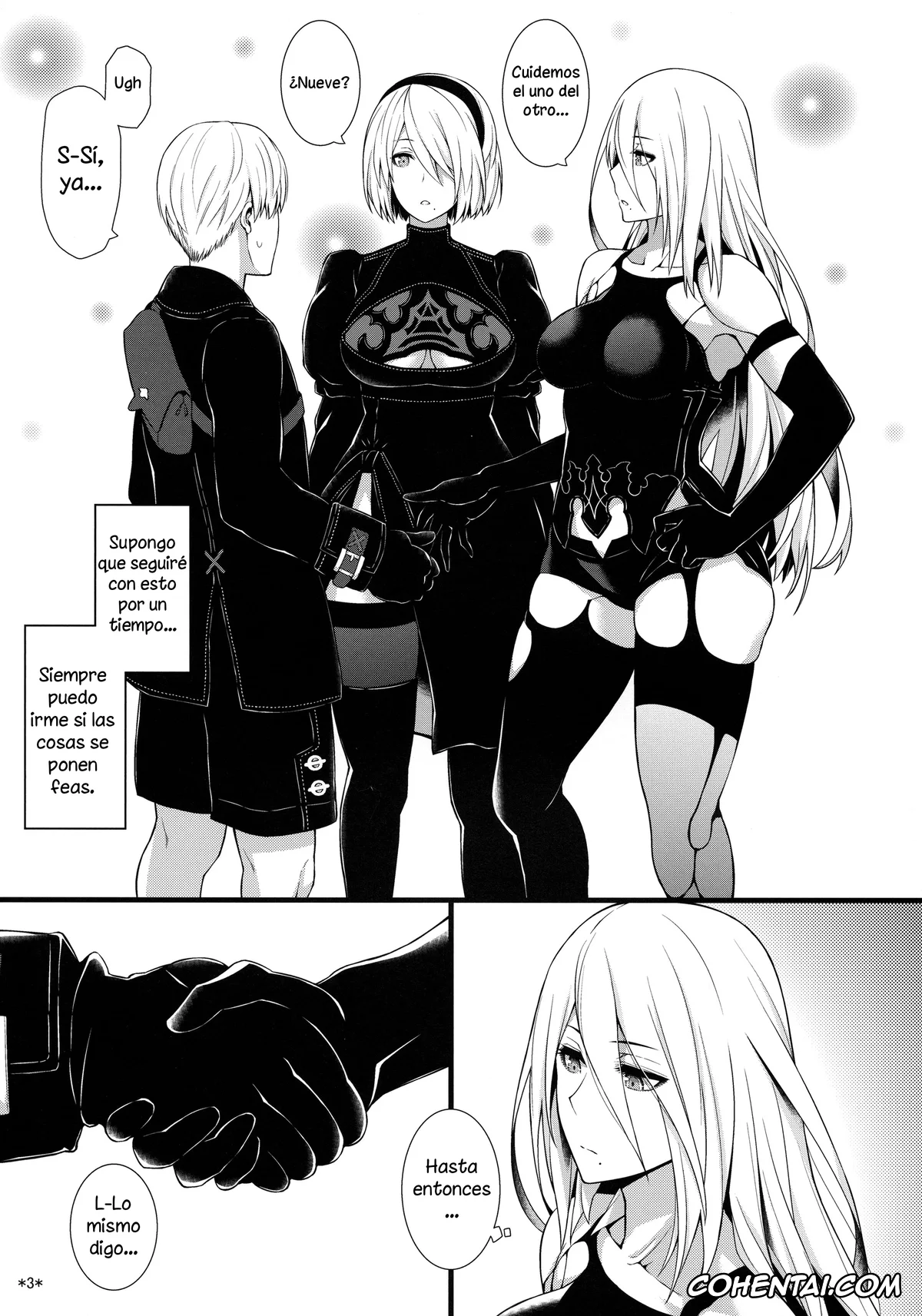 NieR:Automata xxx, Nier Automata xxx, 9S xxx, A2 xxx, Kimi no Egao ga Boku no Hoshi 2 (NieR:Automata), pagina 4