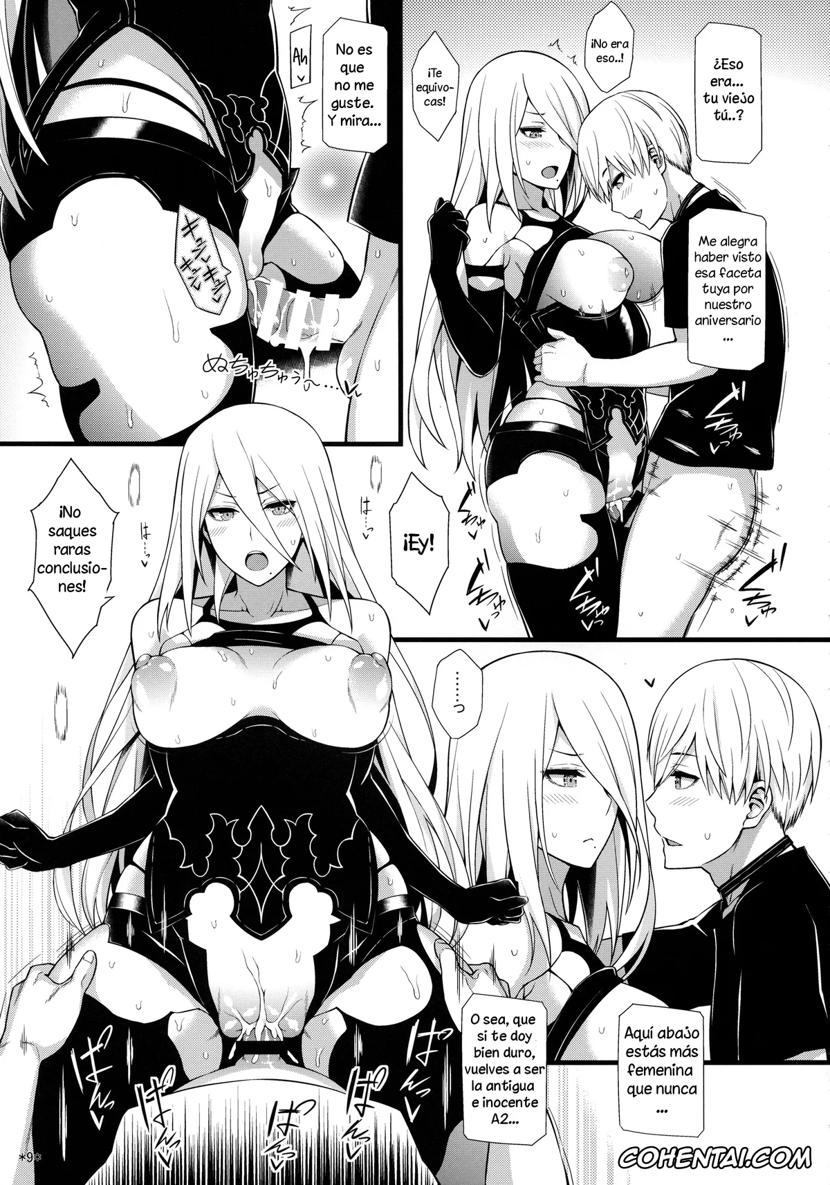 NieR:Automata xxx, Nier Automata xxx, 9S xxx, A2 xxx, Kimi no Egao ga Boku no Hoshi 2 (NieR:Automata), pagina 10
