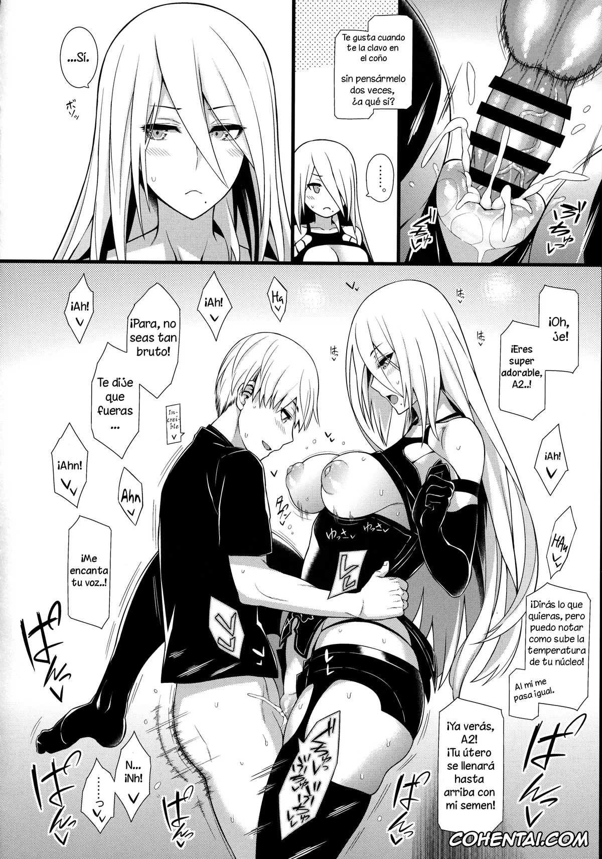 NieR:Automata porno, Nier Automata porno, 9S porno, A2 porno, Kimi no Egao ga Boku no Hoshi 2 (NieR:Automata), pagina 11