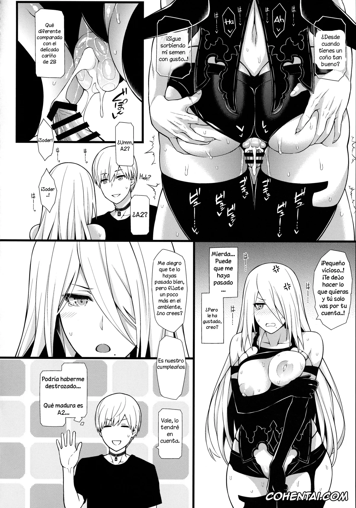 NieR:Automata xxx, Nier Automata xxx, 9S xxx, A2 xxx, Kimi no Egao ga Boku no Hoshi 2 (NieR:Automata), pagina 13