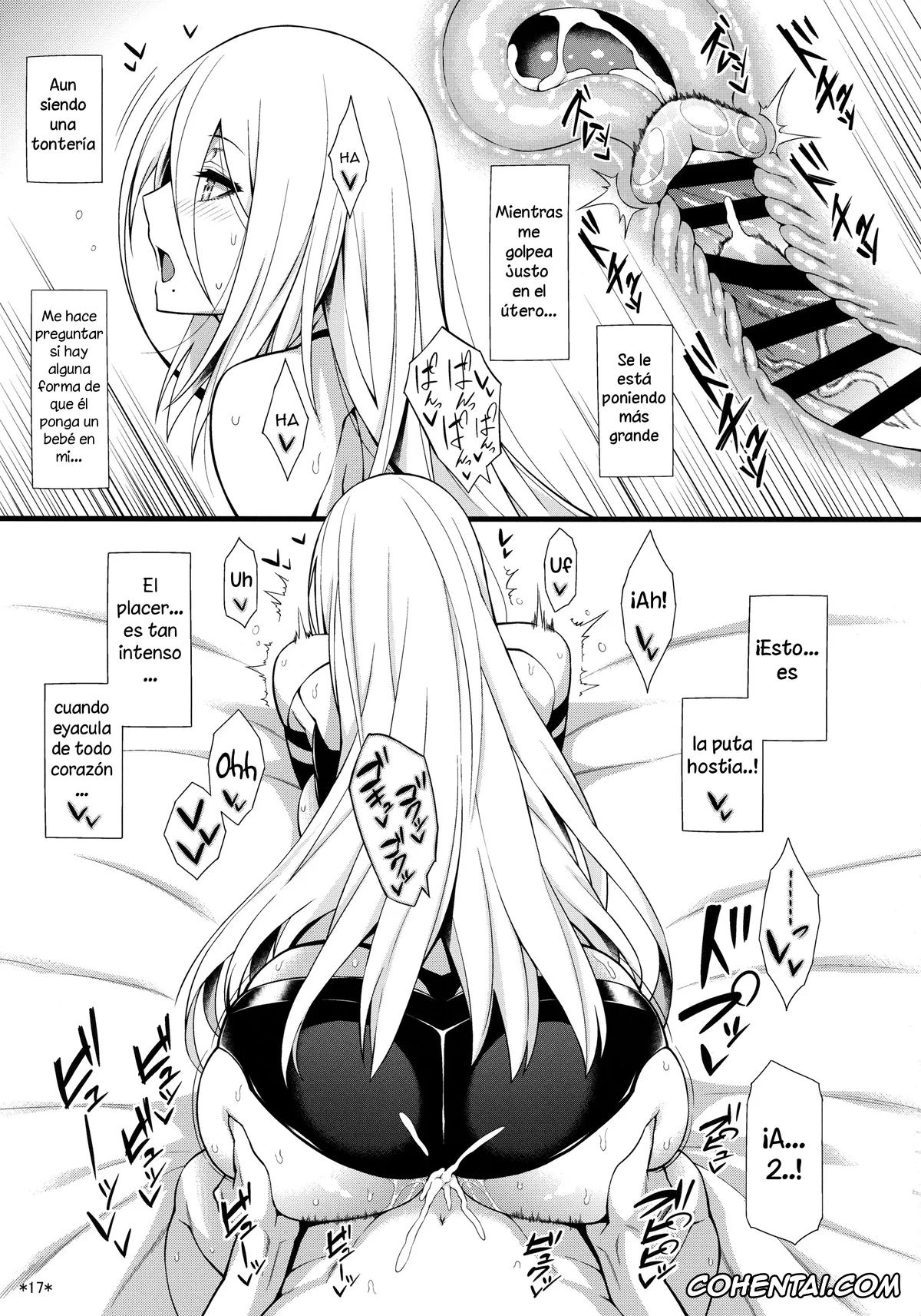 NieR:Automata hentai, Nier Automata hentai, 9S hentai, A2 hentai, Kimi no Egao ga Boku no Hoshi 2 (NieR:Automata), pagina 18
