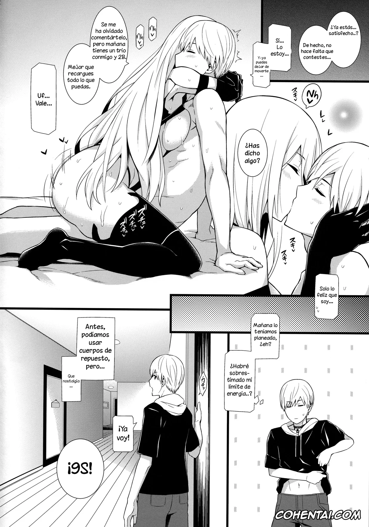 NieR:Automata porno, Nier Automata porno, 9S porno, A2 porno, Kimi no Egao ga Boku no Hoshi 2 (NieR:Automata), pagina 23