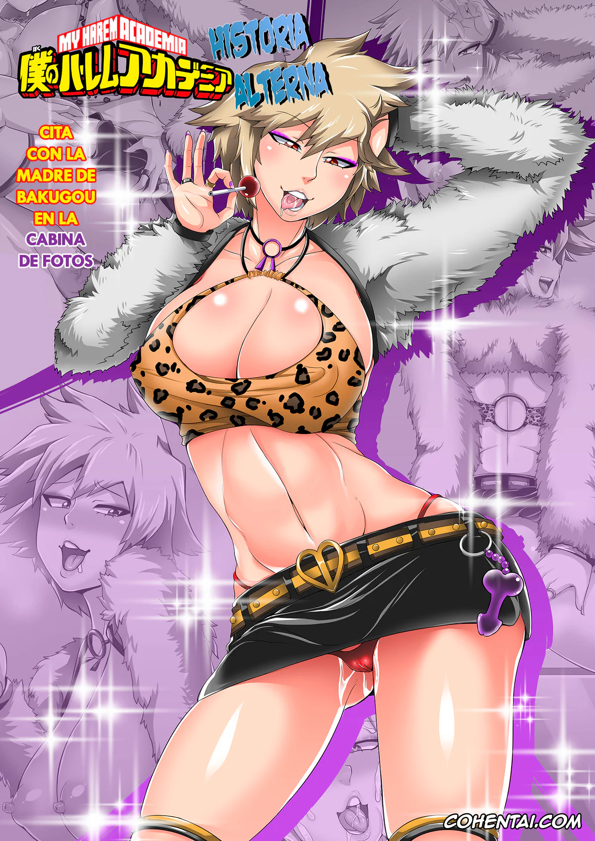 My Hero Academia | Boku No Hero Academia xxx, Izuku Midoriya xxx, Mitsuki Bakugou xxx, Boku no Harem Academia Gaiden: «Bakugou Mama to Purikura Date!!» (Boku no Hero Academia), pagina 1