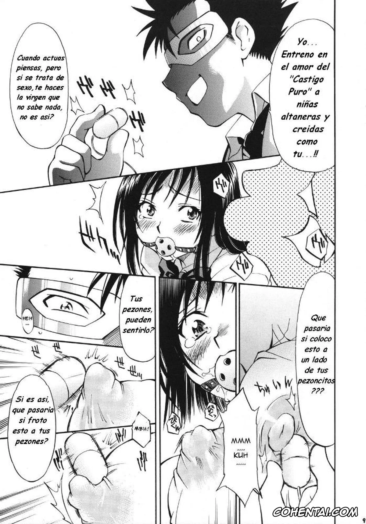 To Love-Ru porno, Kenichi Saruyama porno, Saki Tenjouin porno, Yui Kotegawa porno, Troublekko ~Saki & Yui~ (To Love-Ru), pagina 8
