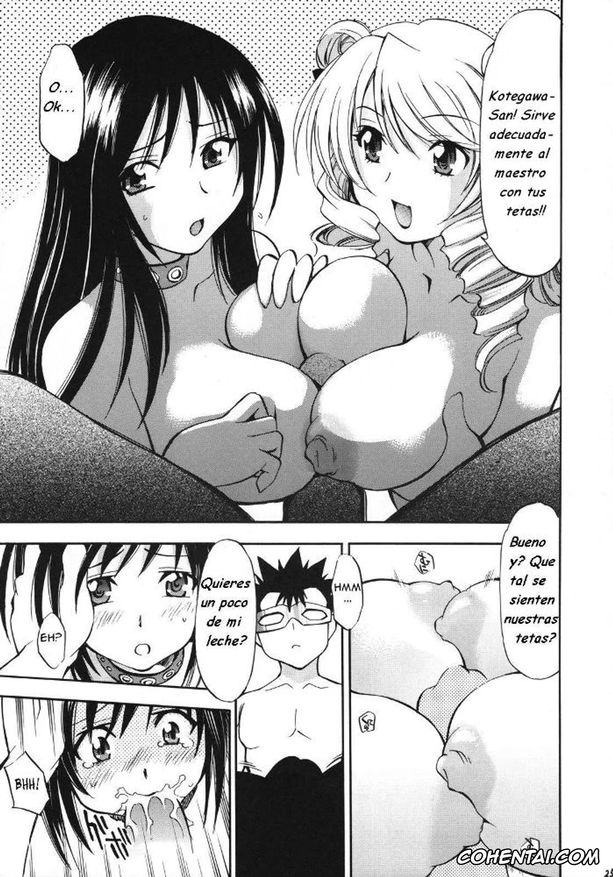To Love-Ru hentai, Kenichi Saruyama hentai, Saki Tenjouin hentai, Yui Kotegawa hentai, Troublekko ~Saki & Yui~ (To Love-Ru), pagina 24
