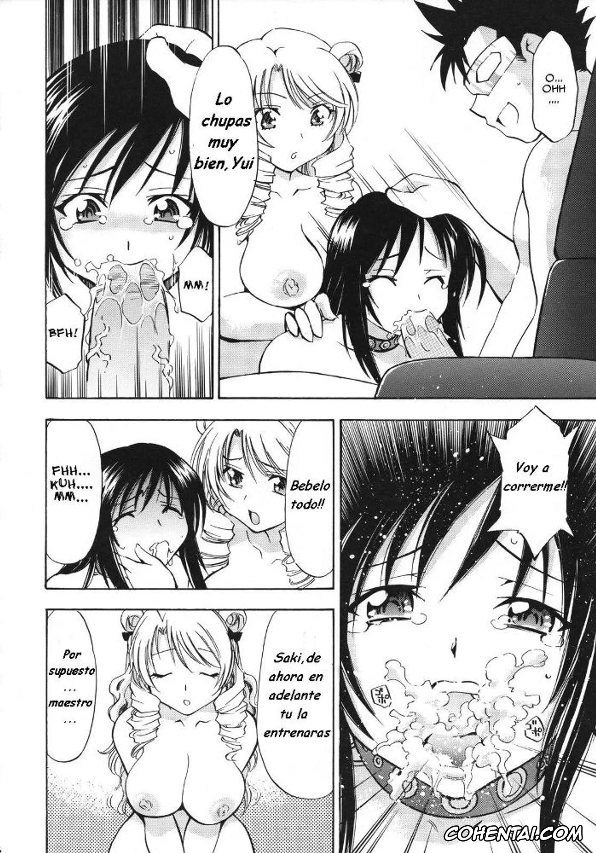 To Love-Ru xxx, Kenichi Saruyama xxx, Saki Tenjouin xxx, Yui Kotegawa xxx, Troublekko ~Saki & Yui~ (To Love-Ru), pagina 25
