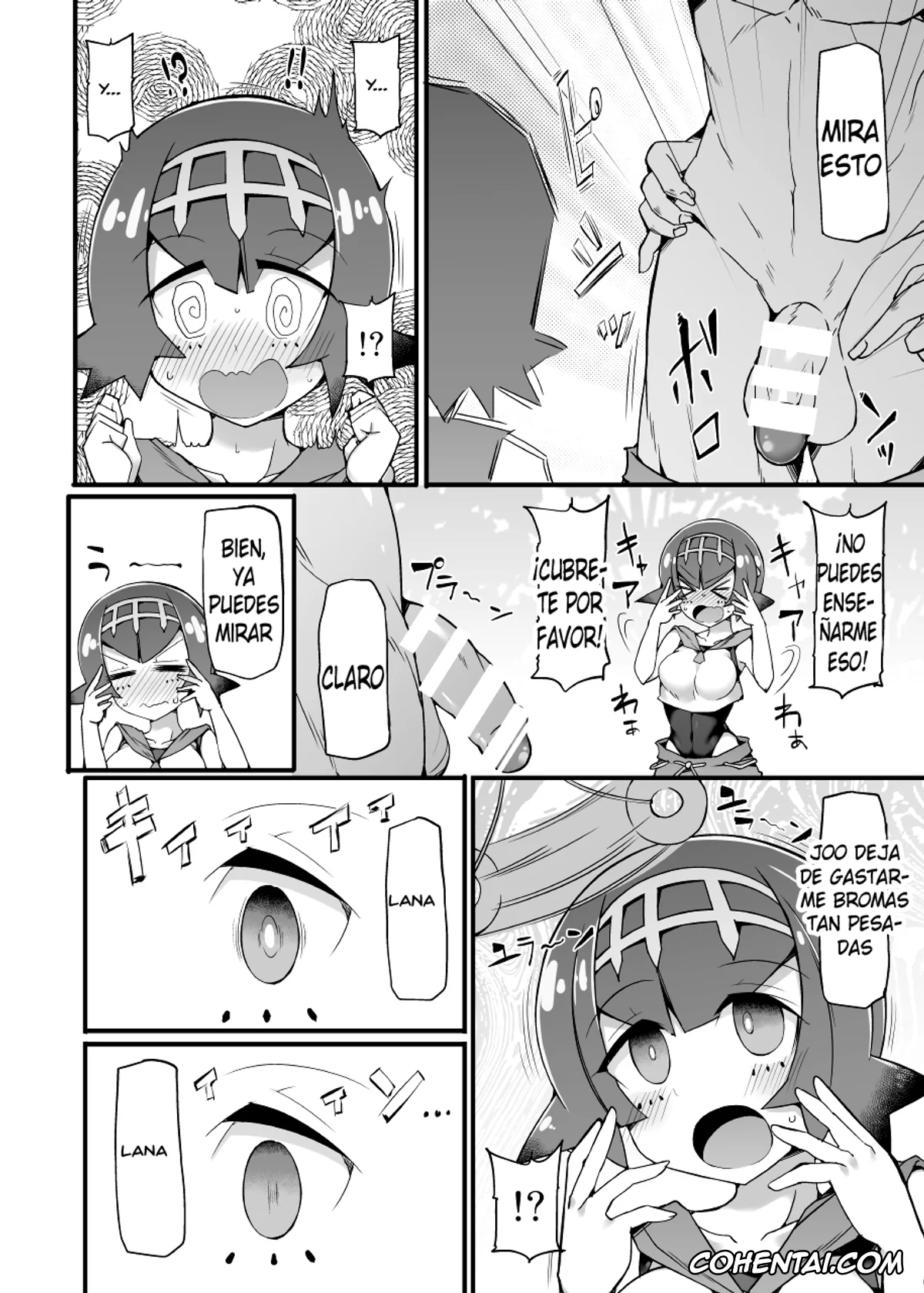 Pokemon | Pocket Monsters xxx, Lana xxx, Akala Captain Suiren Kyousei Saimintou Meguri (Pokémon), pagina 4