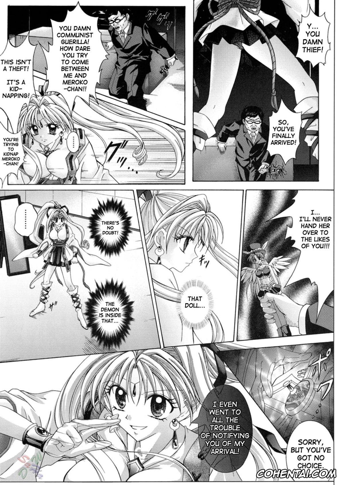Kamikaze Kaitou Jeanne | Phantom Thief Jeanne porno, Maron Kusakabe porno, Rogue Spear 3 (Kamikaze Kaitou Jeanne), pagina 8