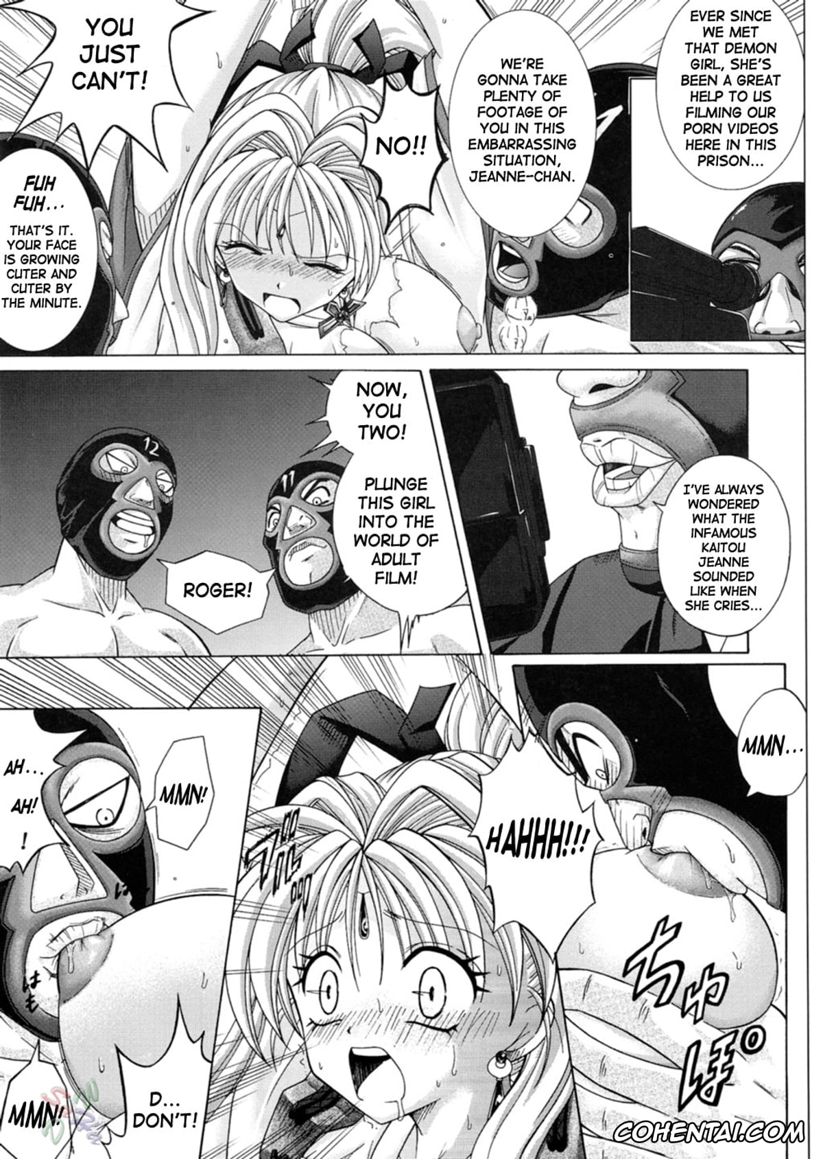 Kamikaze Kaitou Jeanne | Phantom Thief Jeanne xxx, Maron Kusakabe xxx, Rogue Spear 3 (Kamikaze Kaitou Jeanne), pagina 28