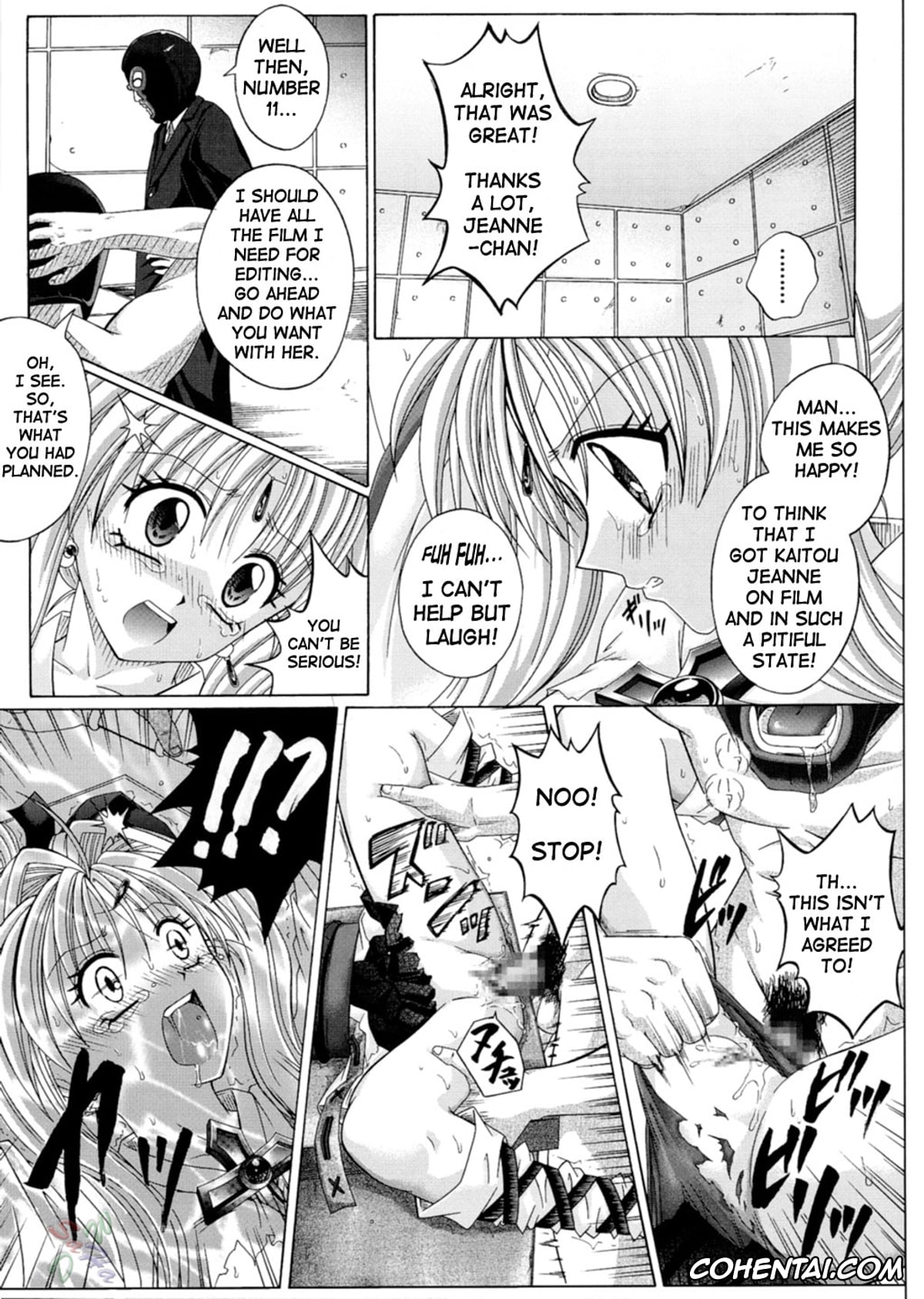 Kamikaze Kaitou Jeanne | Phantom Thief Jeanne xxx, Maron Kusakabe xxx, Rogue Spear 3 (Kamikaze Kaitou Jeanne), pagina 46