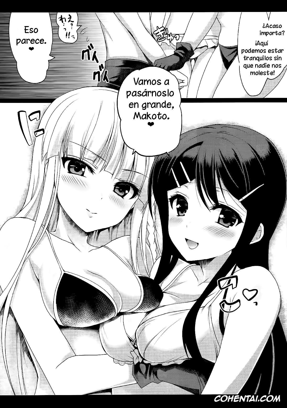 Danganronpa xxx, Kyouko Kirigiri xxx, Makoto Naegi xxx, Sayaka Maizono xxx, MaiGiriSand (Danganronpa), pagina 7