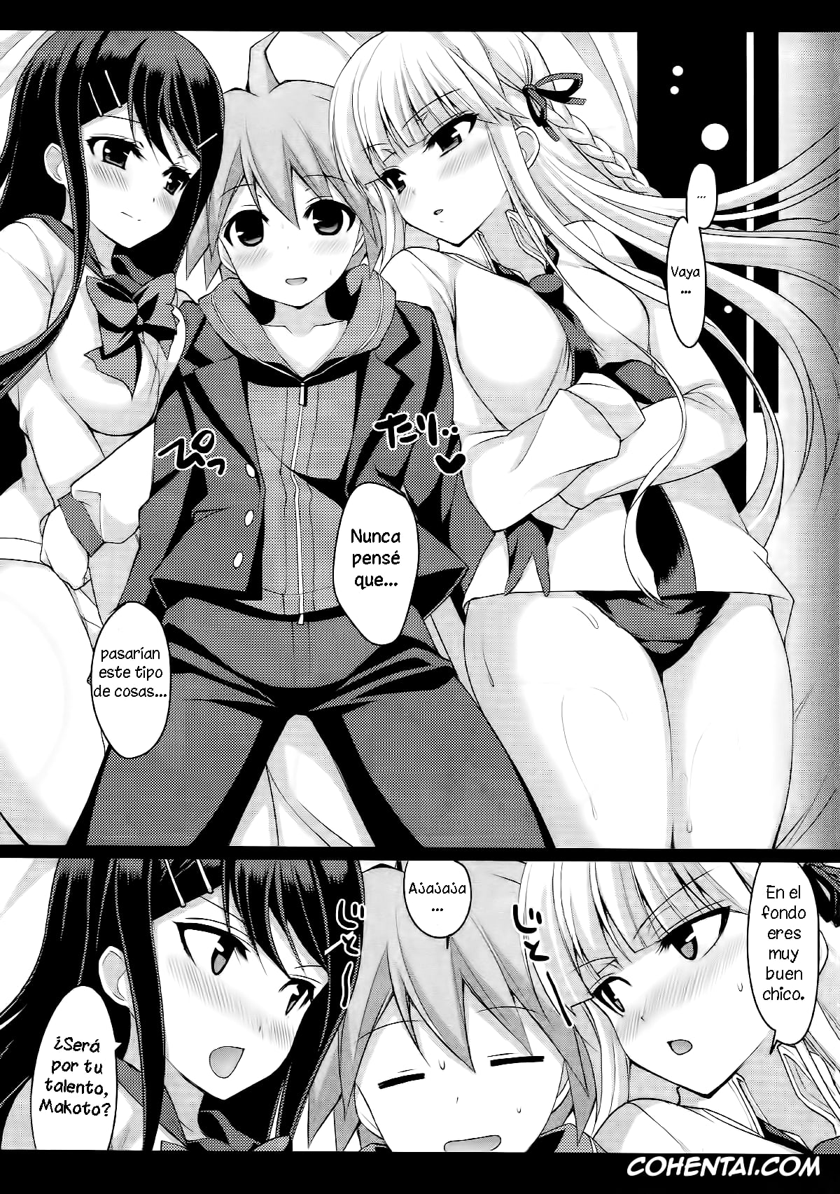 Danganronpa hentai, Kyouko Kirigiri hentai, Makoto Naegi hentai, Sayaka Maizono hentai, MaiGiriSand (Danganronpa), pagina 30