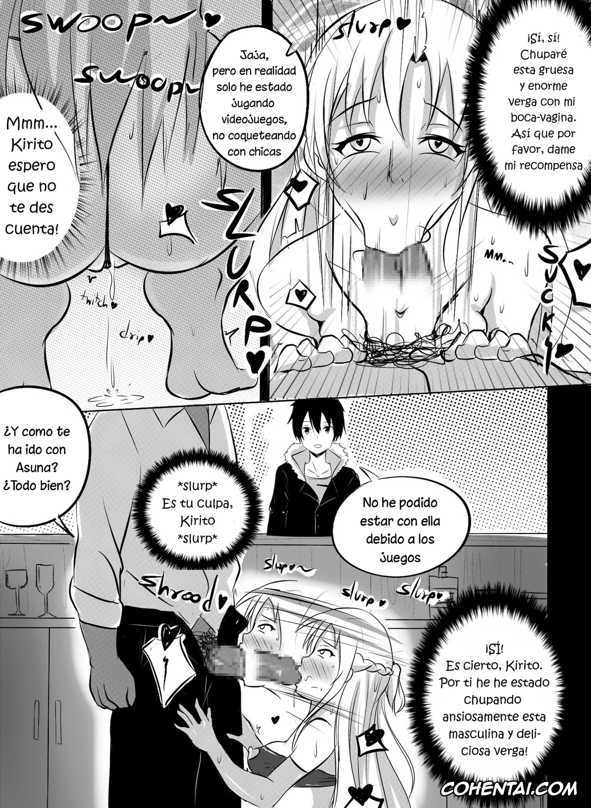 Sword Art Online xxx, Asuna Yuuki xxx, B-Trayal 3 (Sword Art Online), pagina 4