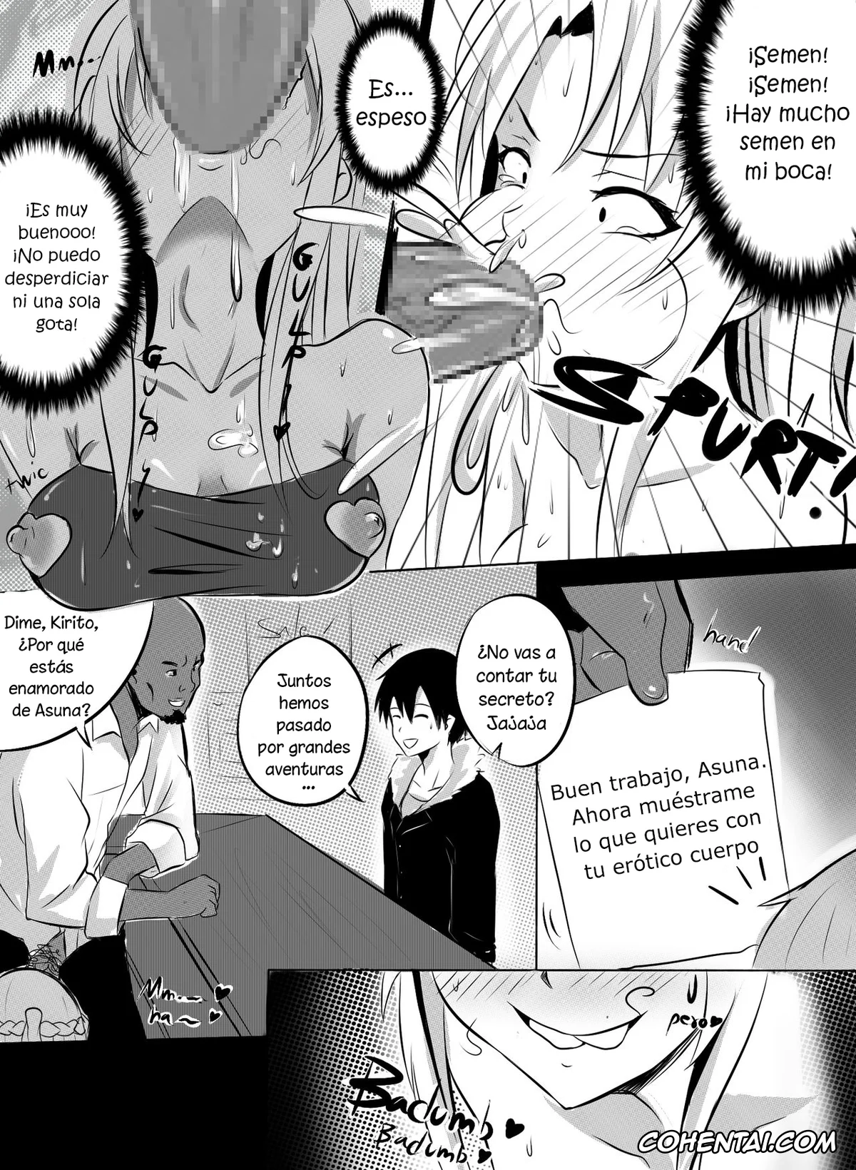 Sword Art Online porno, Asuna Yuuki porno, B-Trayal 3 (Sword Art Online), pagina 5