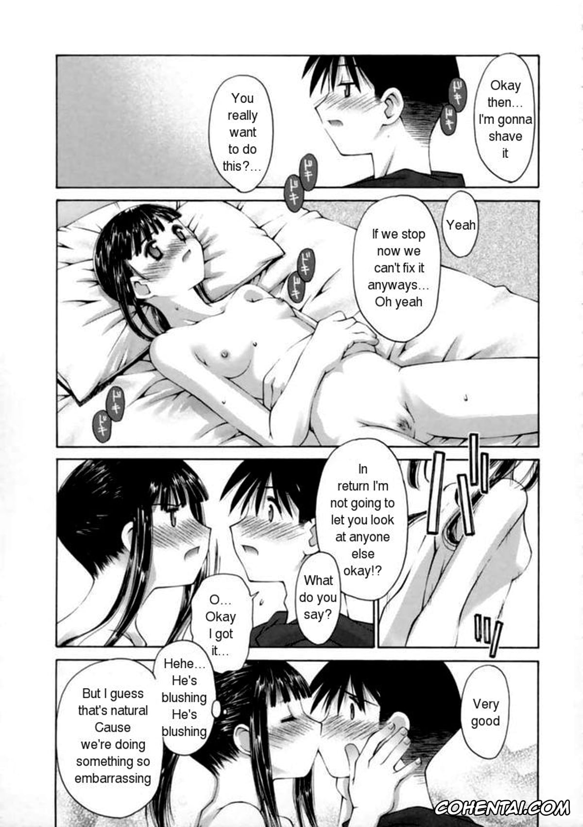 Original hentai, Kanojo no Yuuutsu (Kiss Me), pagina 9