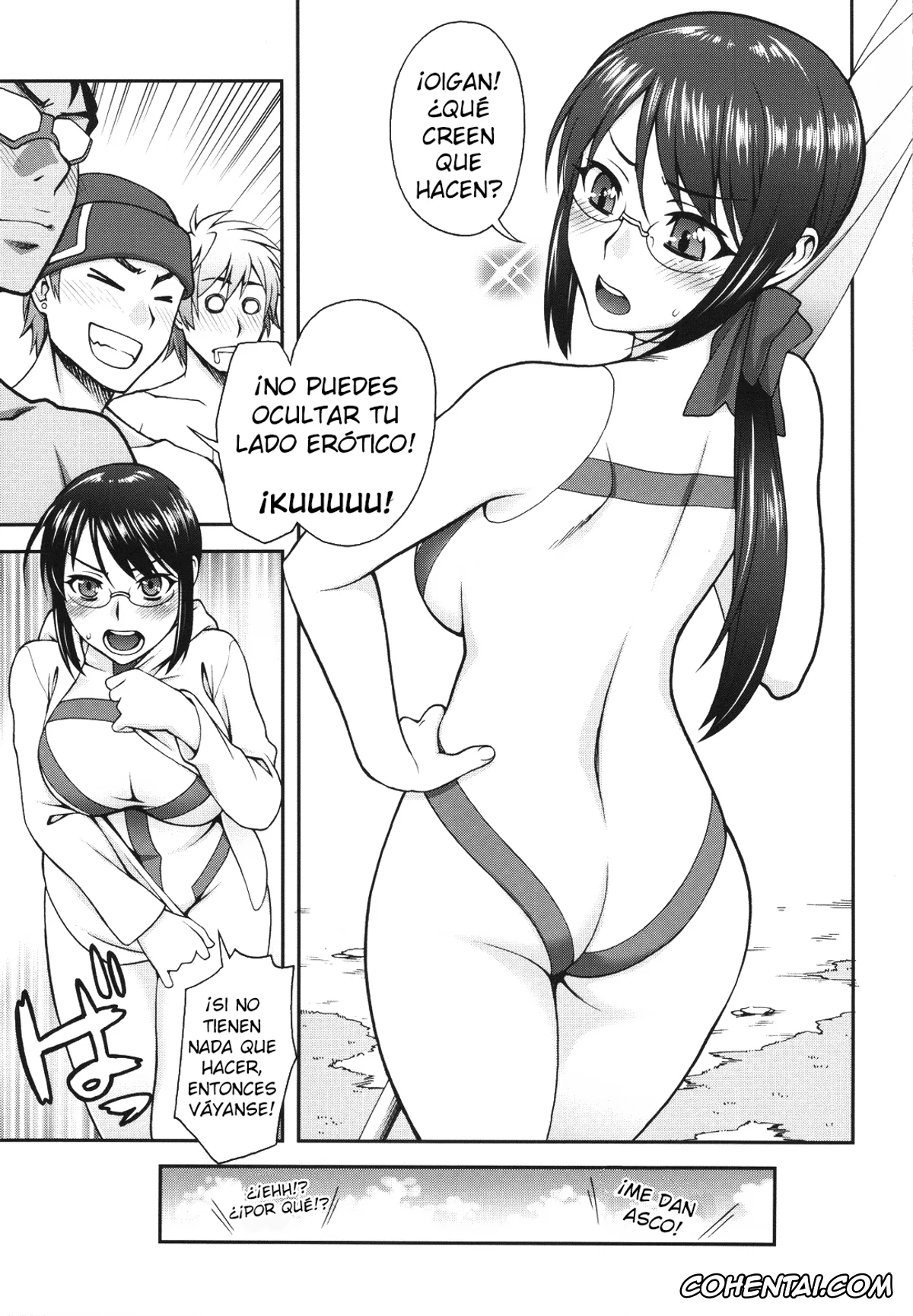 Aquarion Evol xxx, Amata Sora xxx, Andy W. Hole xxx, Cayenne Suzushiro xxx, Suomi Konepi xxx, Kanojo ga Mizugi ni Kigaetara (Aquarion Evol), pagina 4