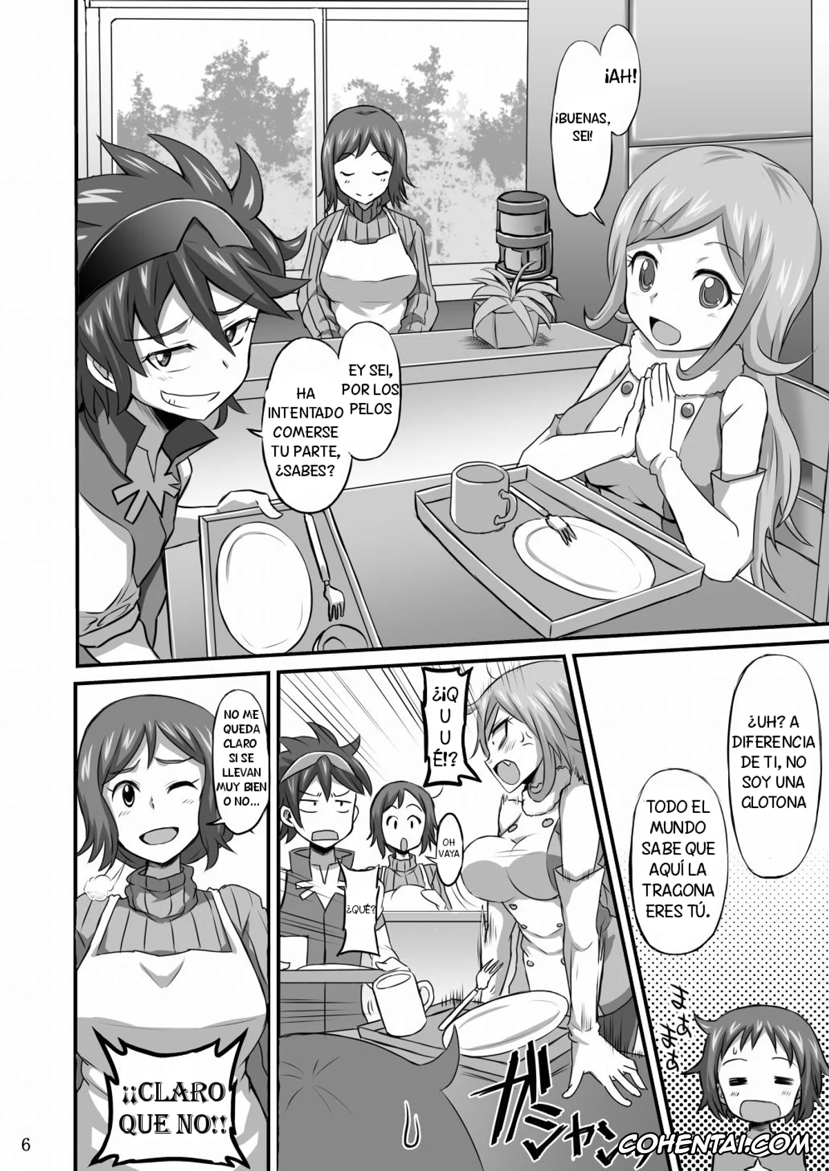 Gundam Build Fighters porno, Rinko Iori porno, Sei Iori porno, Okaa-san ni Amae nasai | Deja que mamá te mime (Gundam Build Fighters), pagina 5