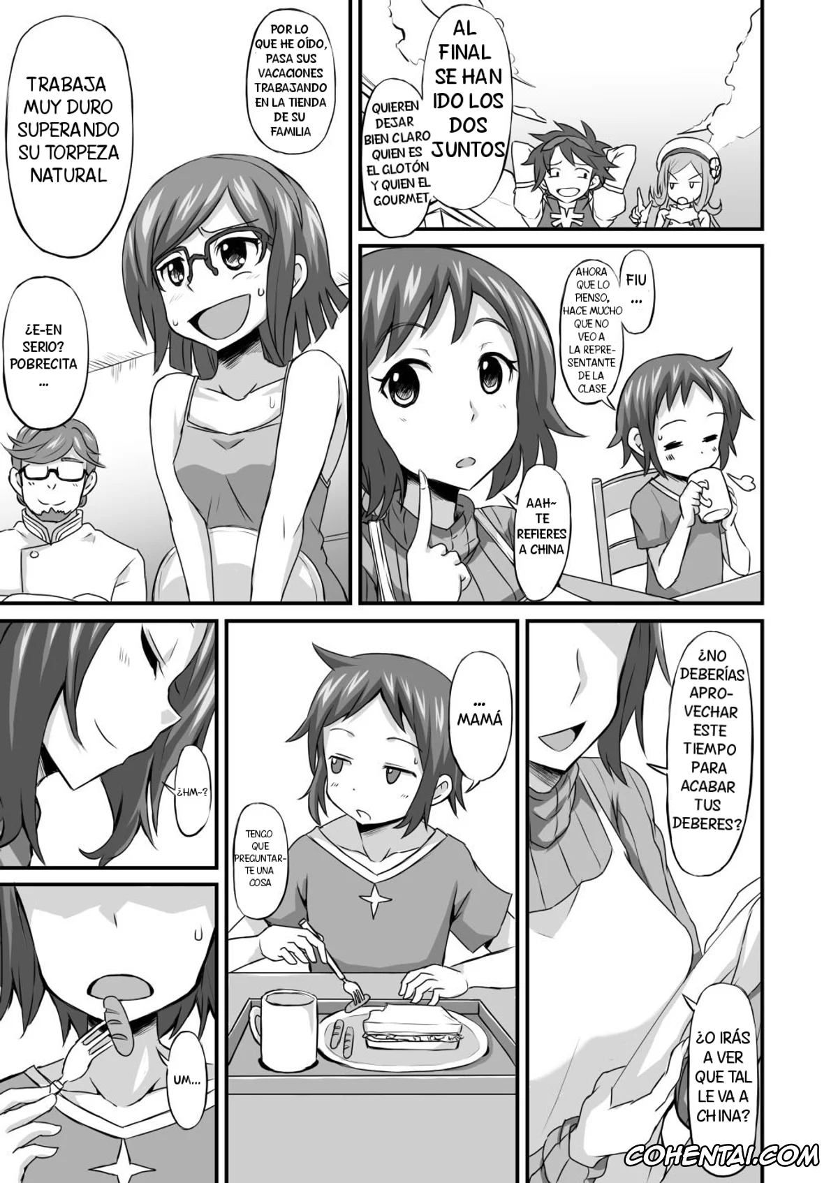 Gundam Build Fighters hentai, Rinko Iori hentai, Sei Iori hentai, Okaa-san ni Amae nasai | Deja que mamá te mime (Gundam Build Fighters), pagina 6