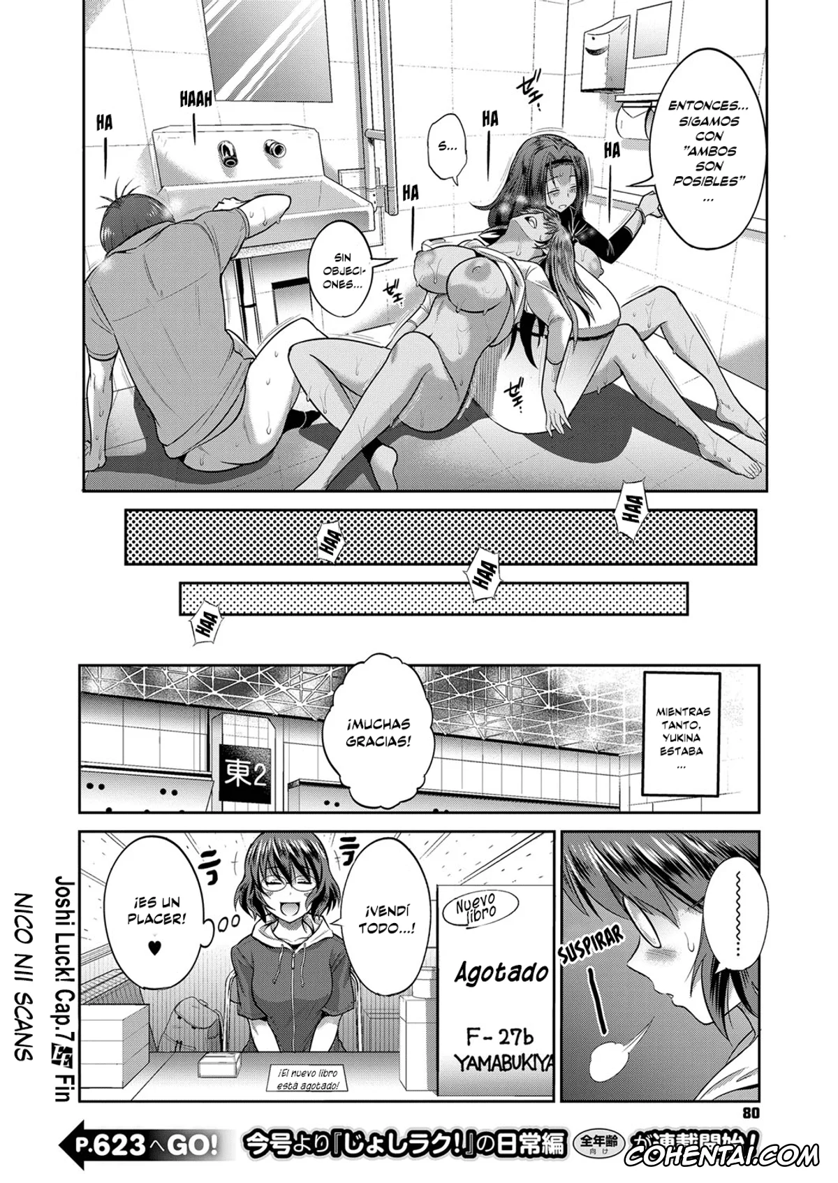 Revistas porno, COMIC ExE porno, Joshi Lacu! – Girls Lacrosse Club ~2 Years Later~ Ch.07 (COMIC ExE 11), pagina 38