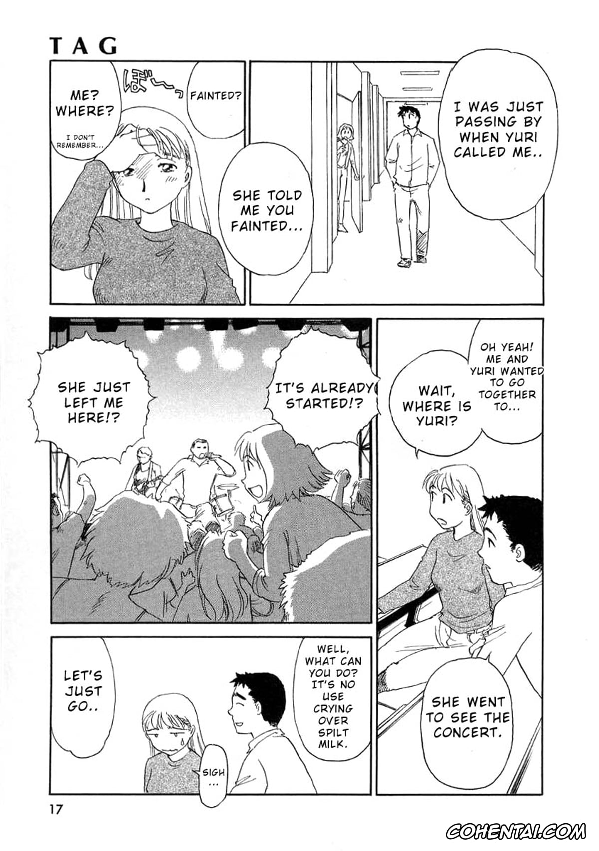 Manga xxx, Tankoubon xxx, TAG, pagina 19