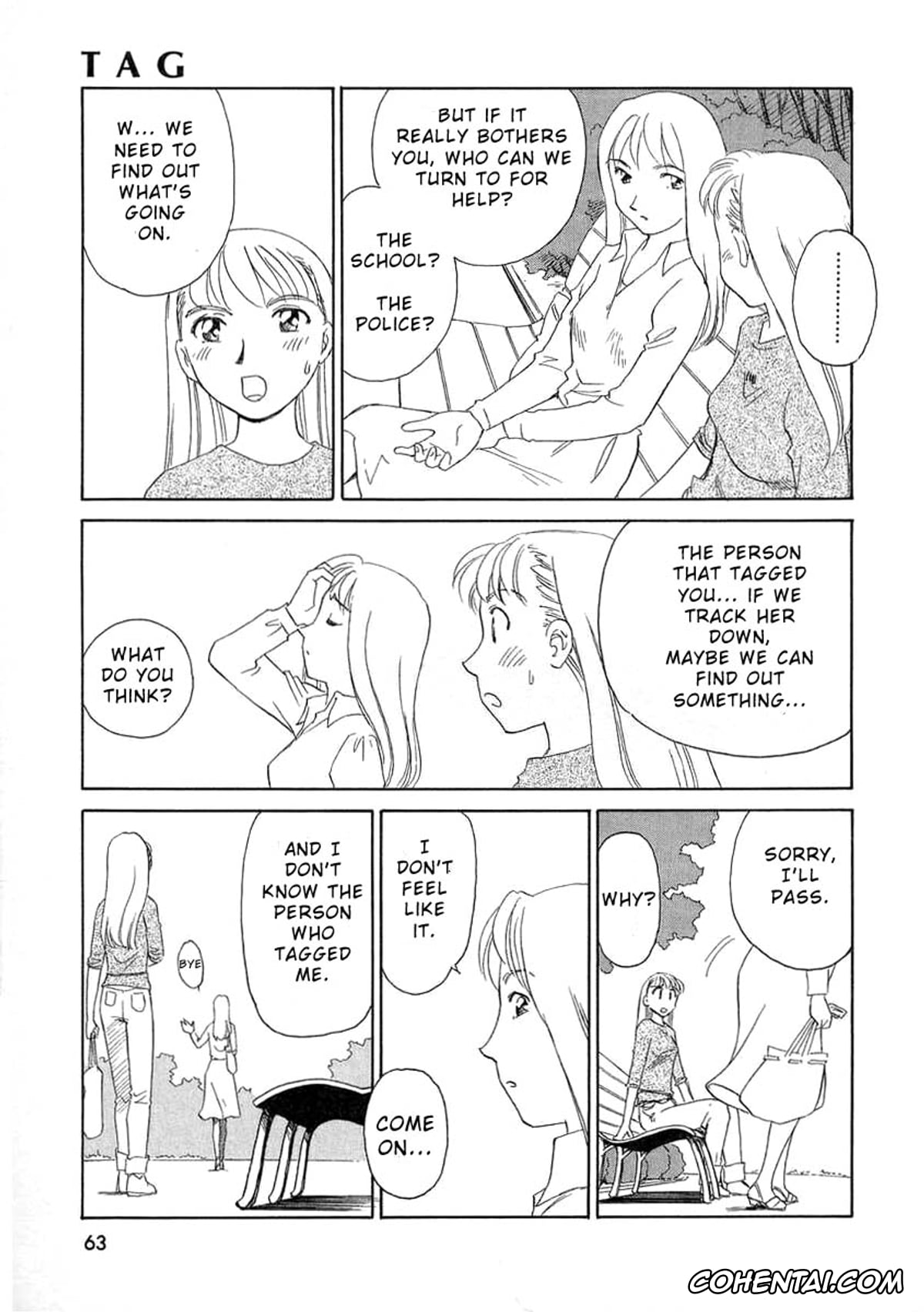 Manga porno, Tankoubon porno, TAG, pagina 65