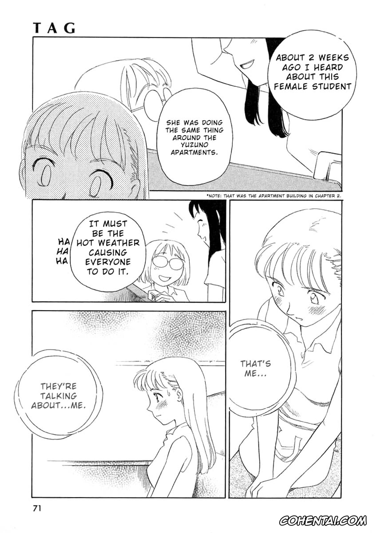 Manga xxx, Tankoubon xxx, TAG, pagina 73