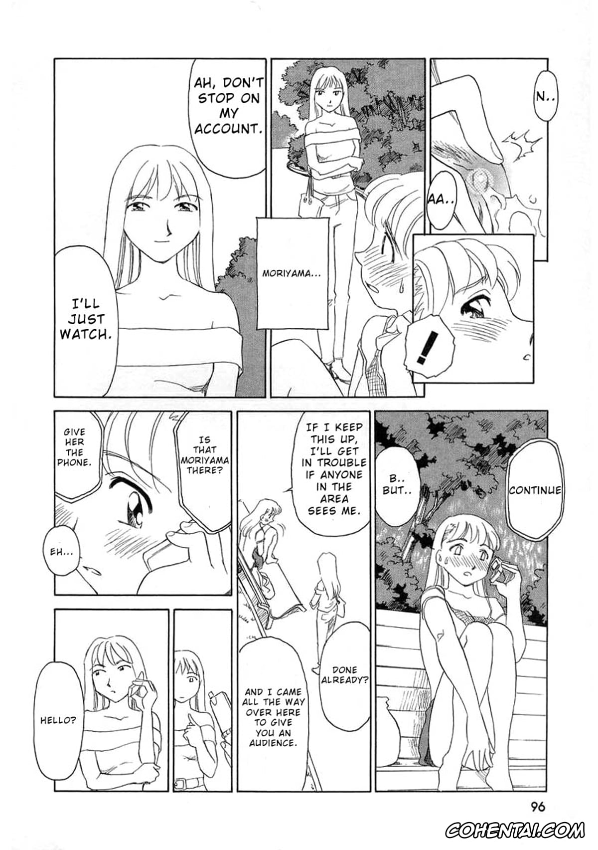 Manga porno, Tankoubon porno, TAG, pagina 98